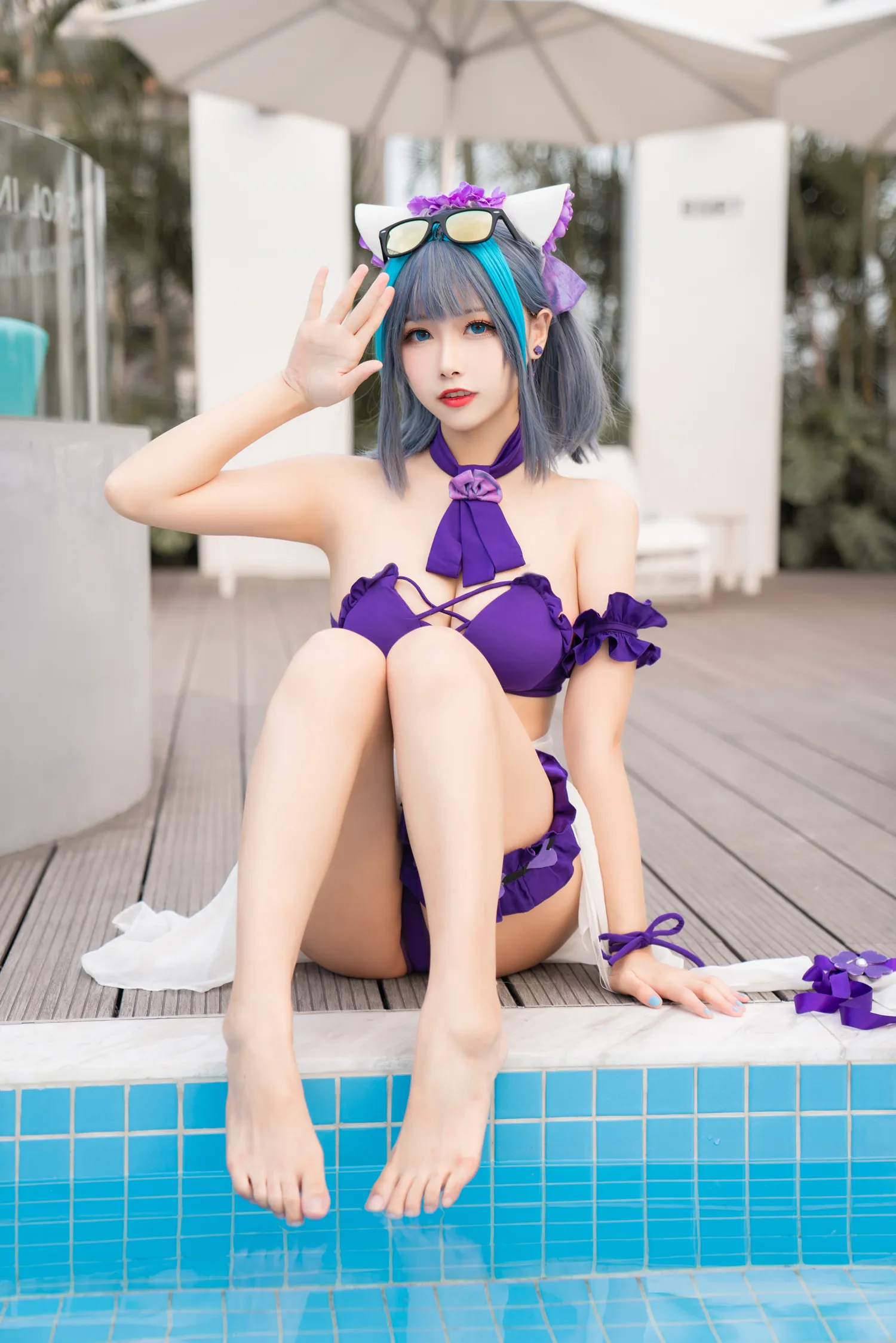 Momoko葵葵 NO.021 柴郡水着 NO.0000