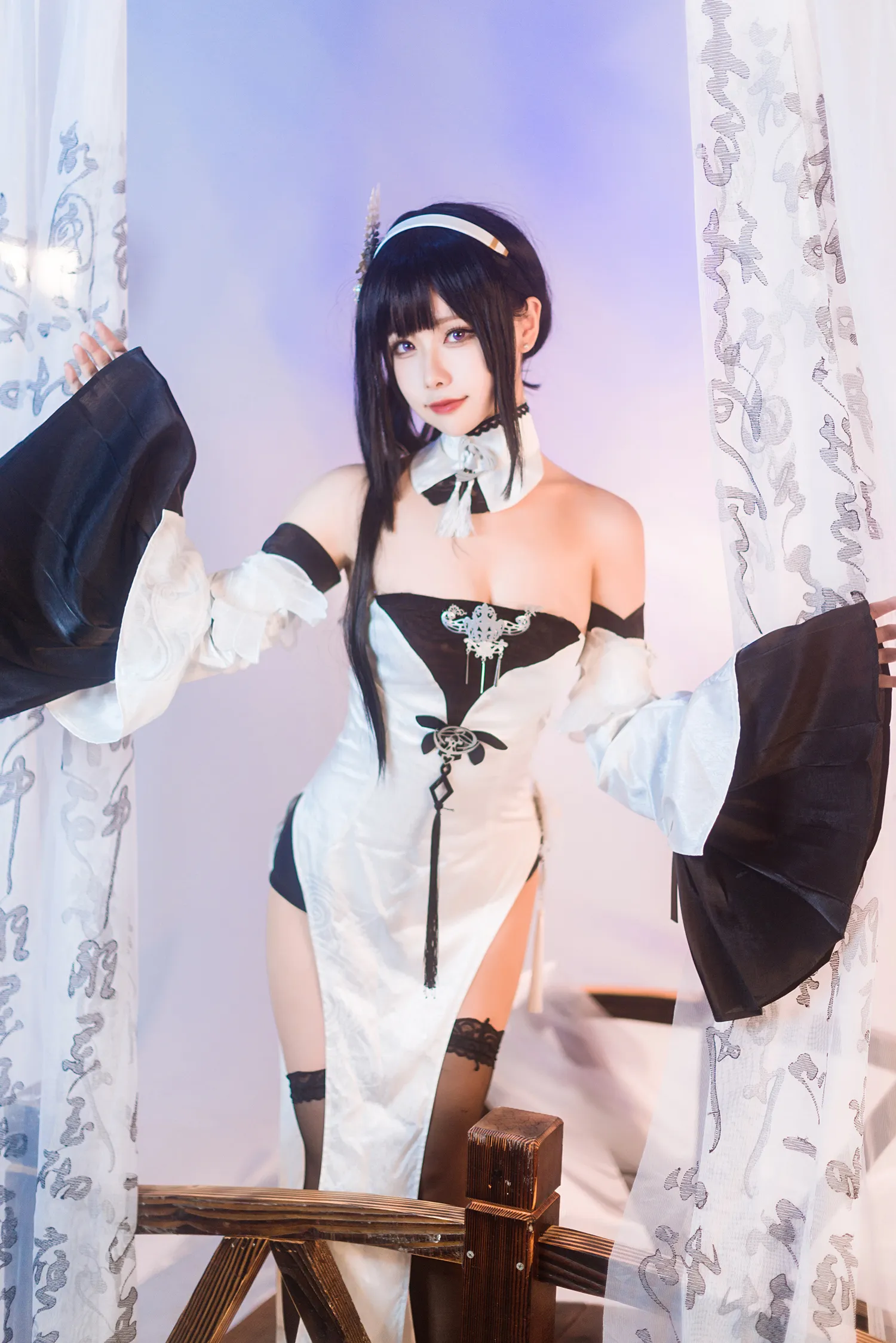 Momoko葵葵 NO.031 碧蓝航线镇海 奇奢花苑 NO.0000