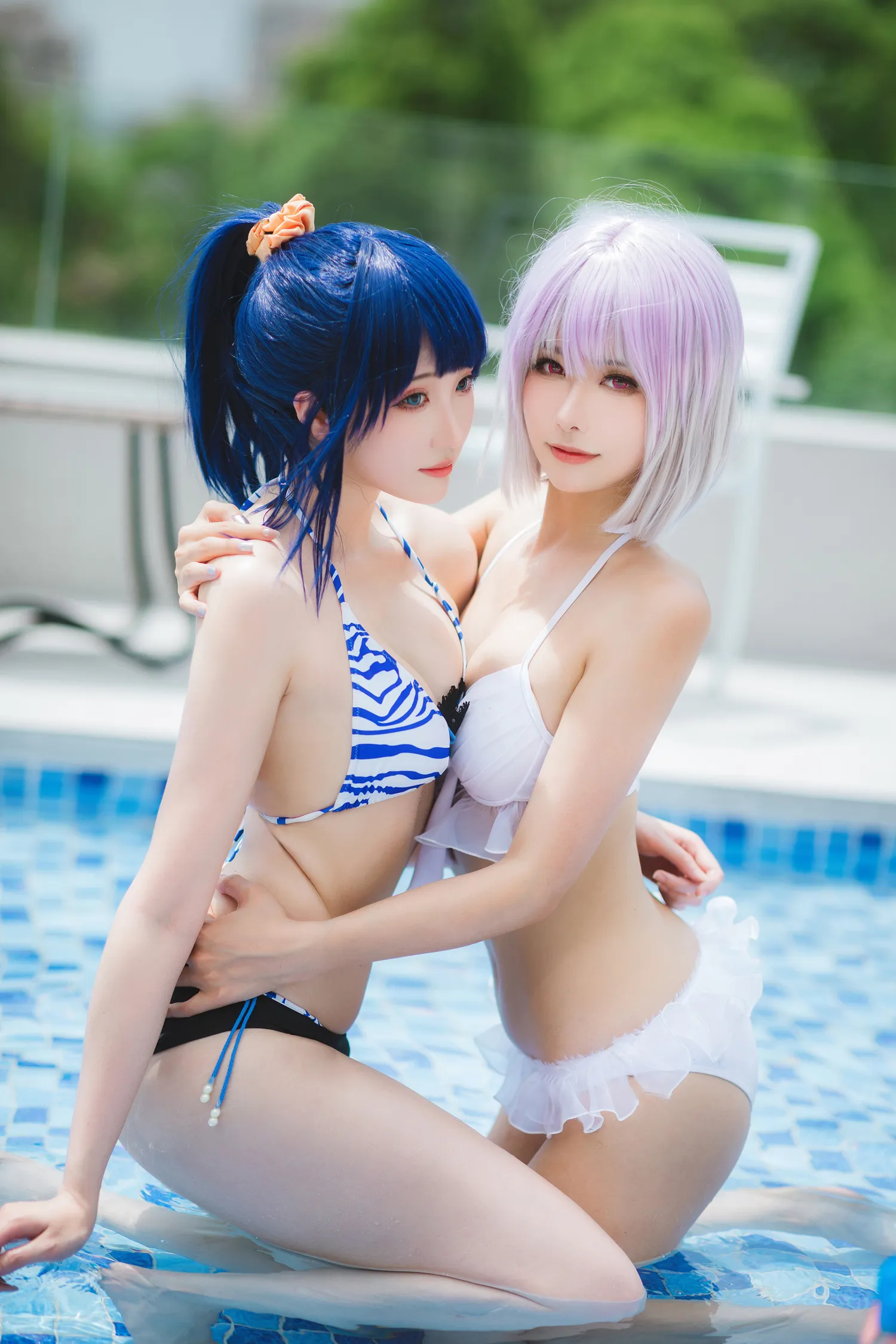 Momoko葵葵 NO.036 宝多六花&新条茜 泳装 NO.0000