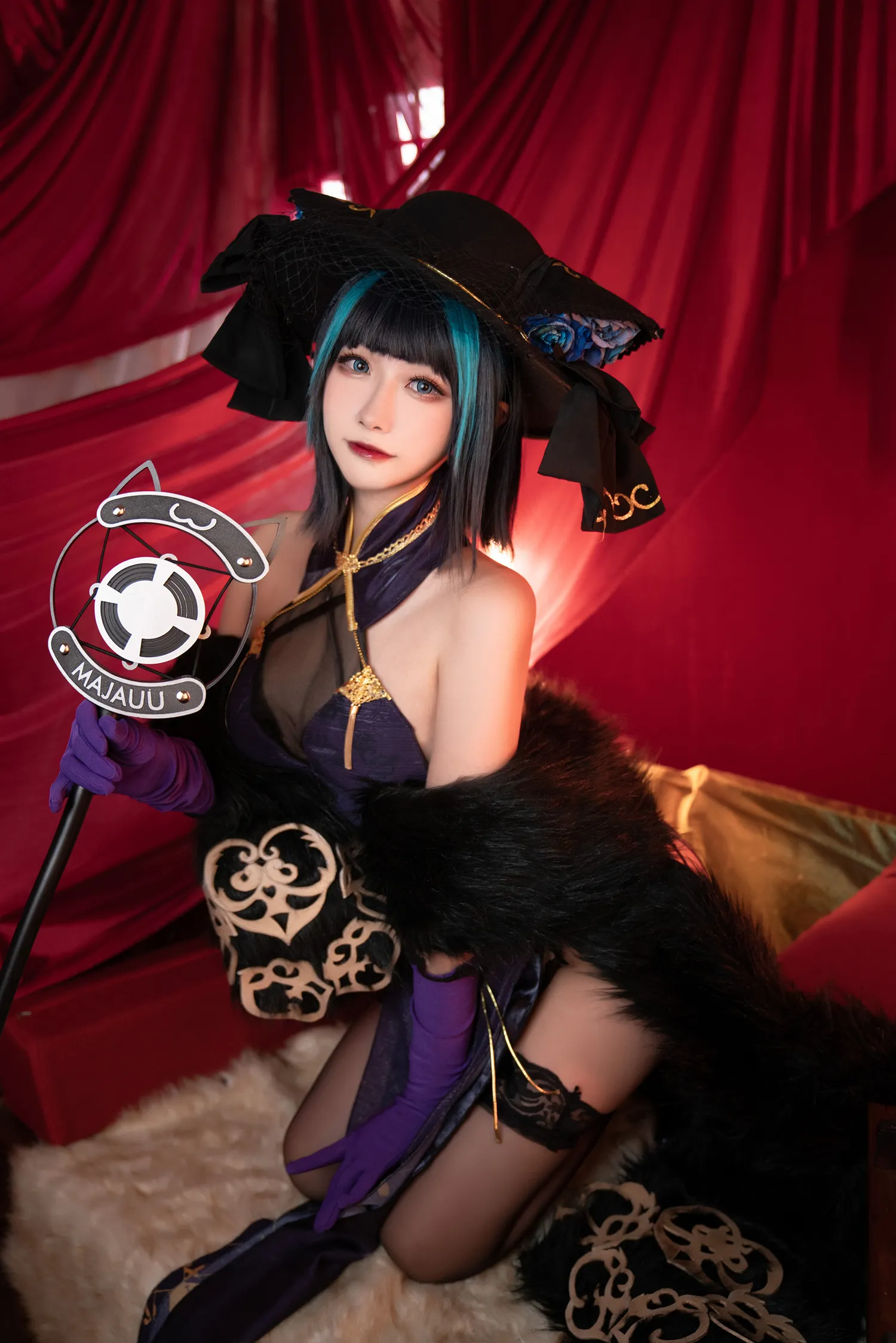 Momoko葵葵 NO.038 碧蓝航线柴郡 音乐绚烂CaitSith NO.0000