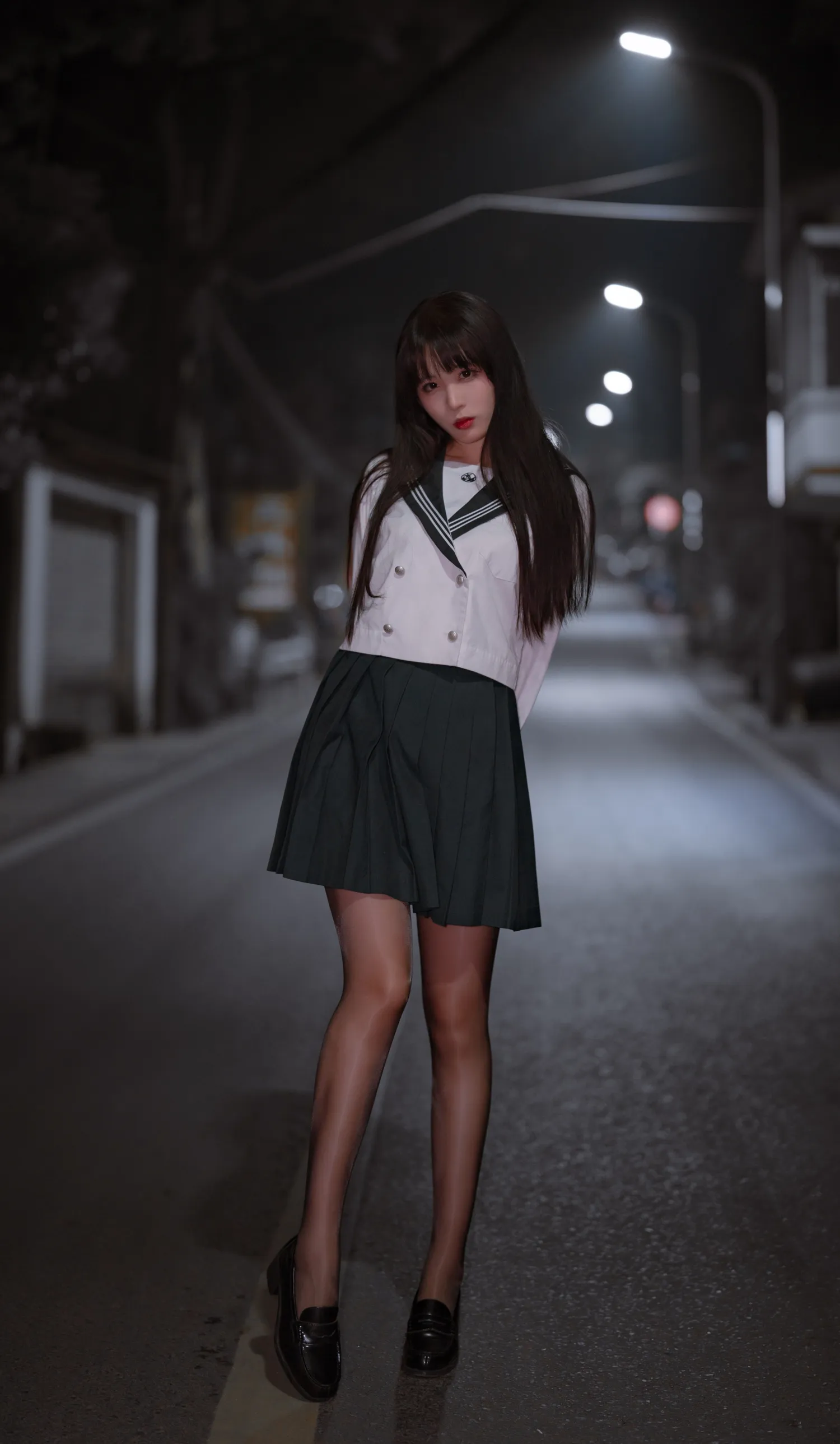 轩萧学姐 NO.038 公路JK NO.0000