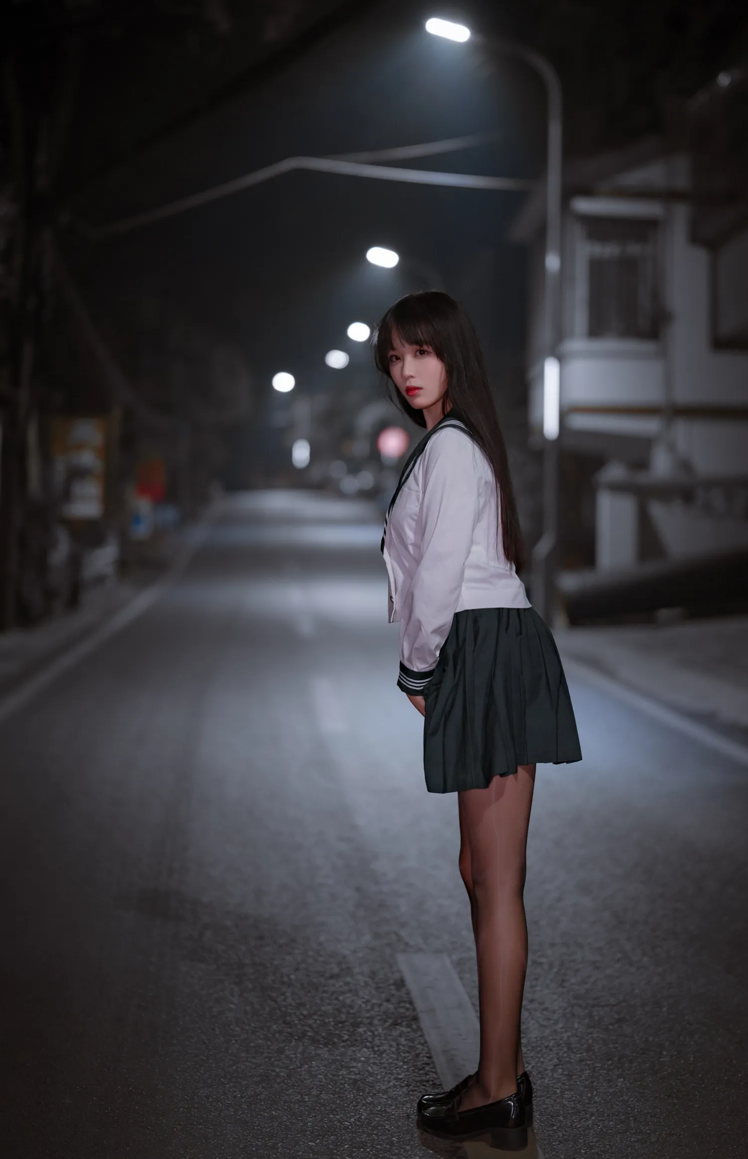 轩萧学姐 NO.038 公路JK NO.0000