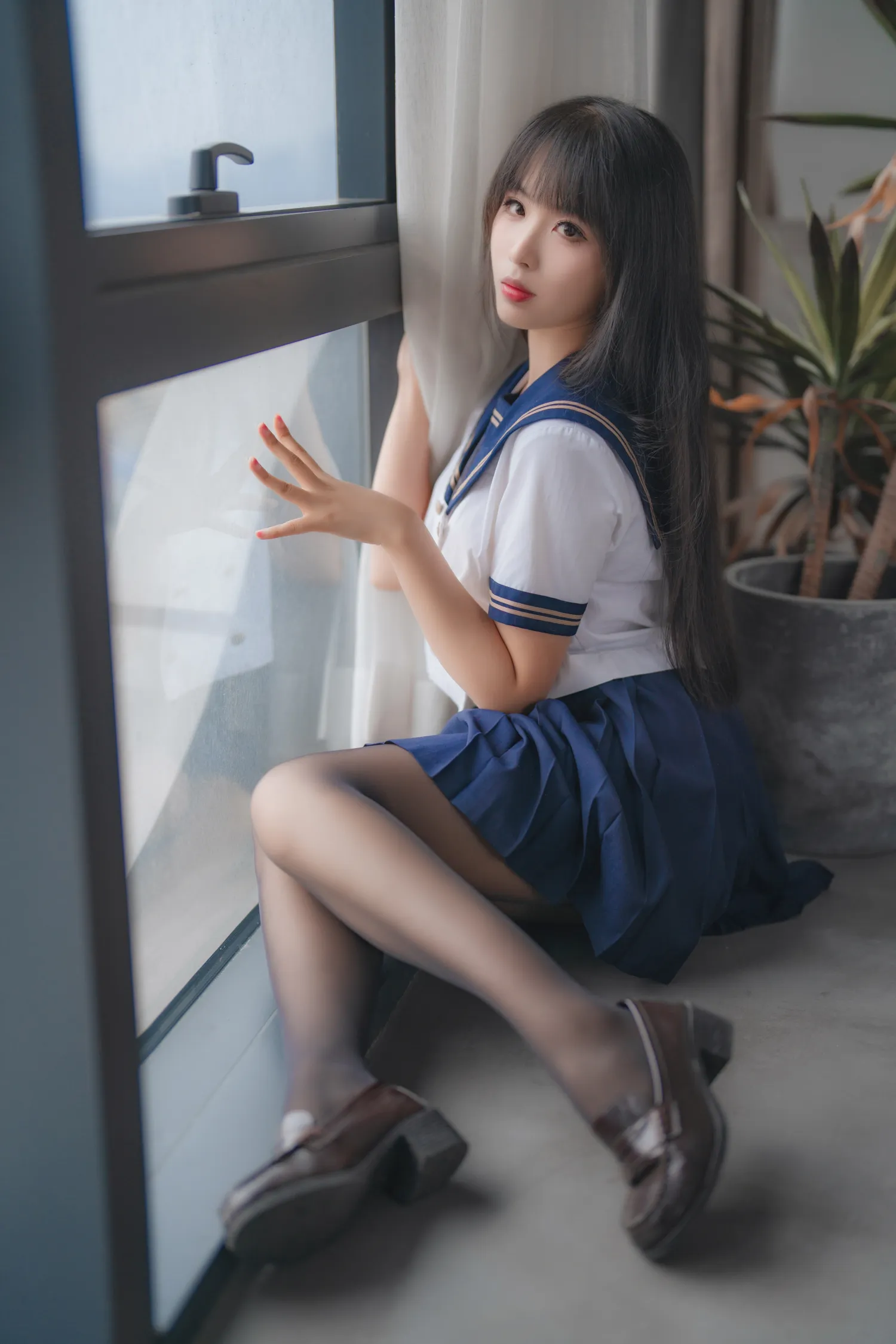 轩萧学姐 NO.040 黑丝jk内衣 NO.0000