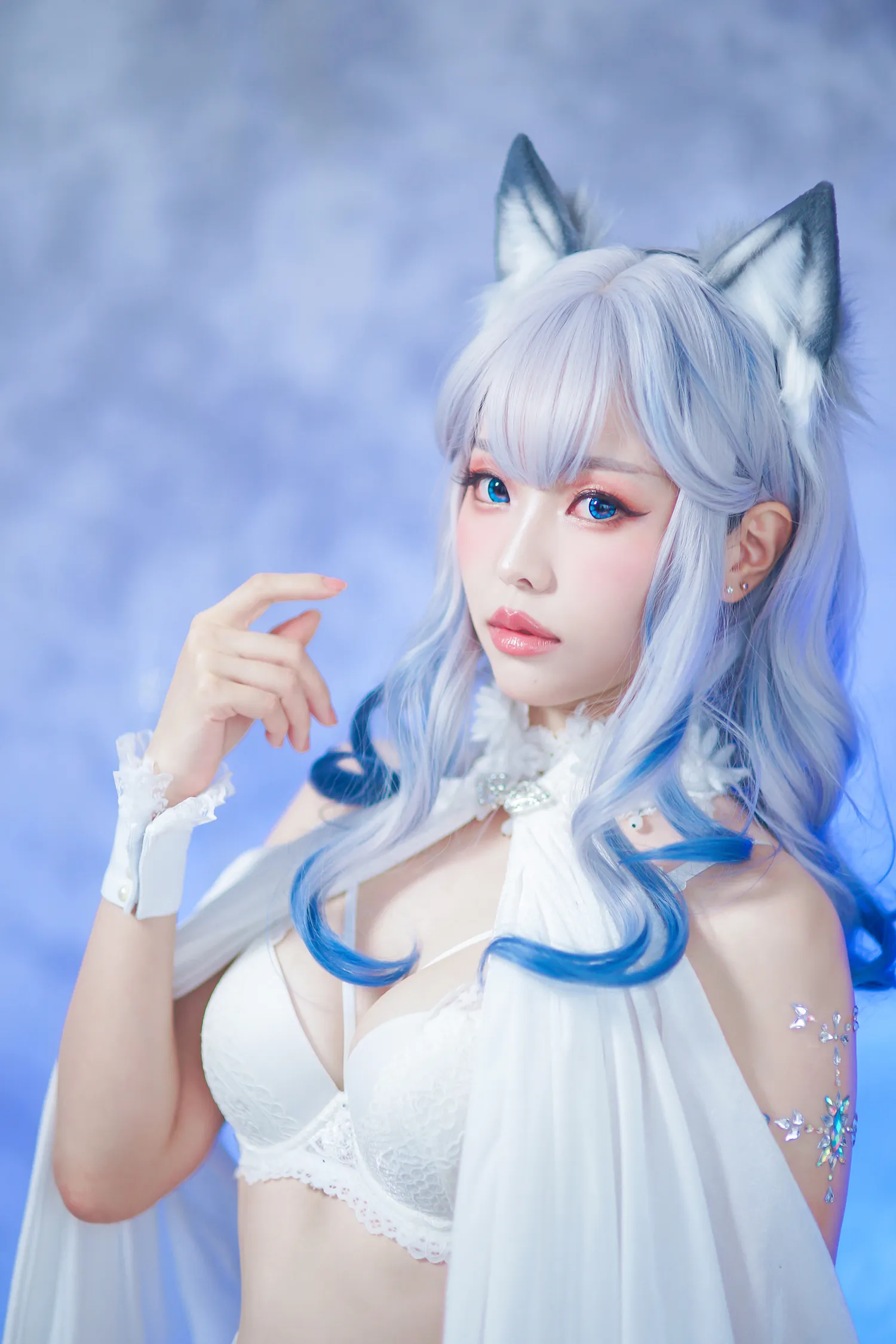 ElyEE子 NO.019 猫耳白丝带 NO.0000