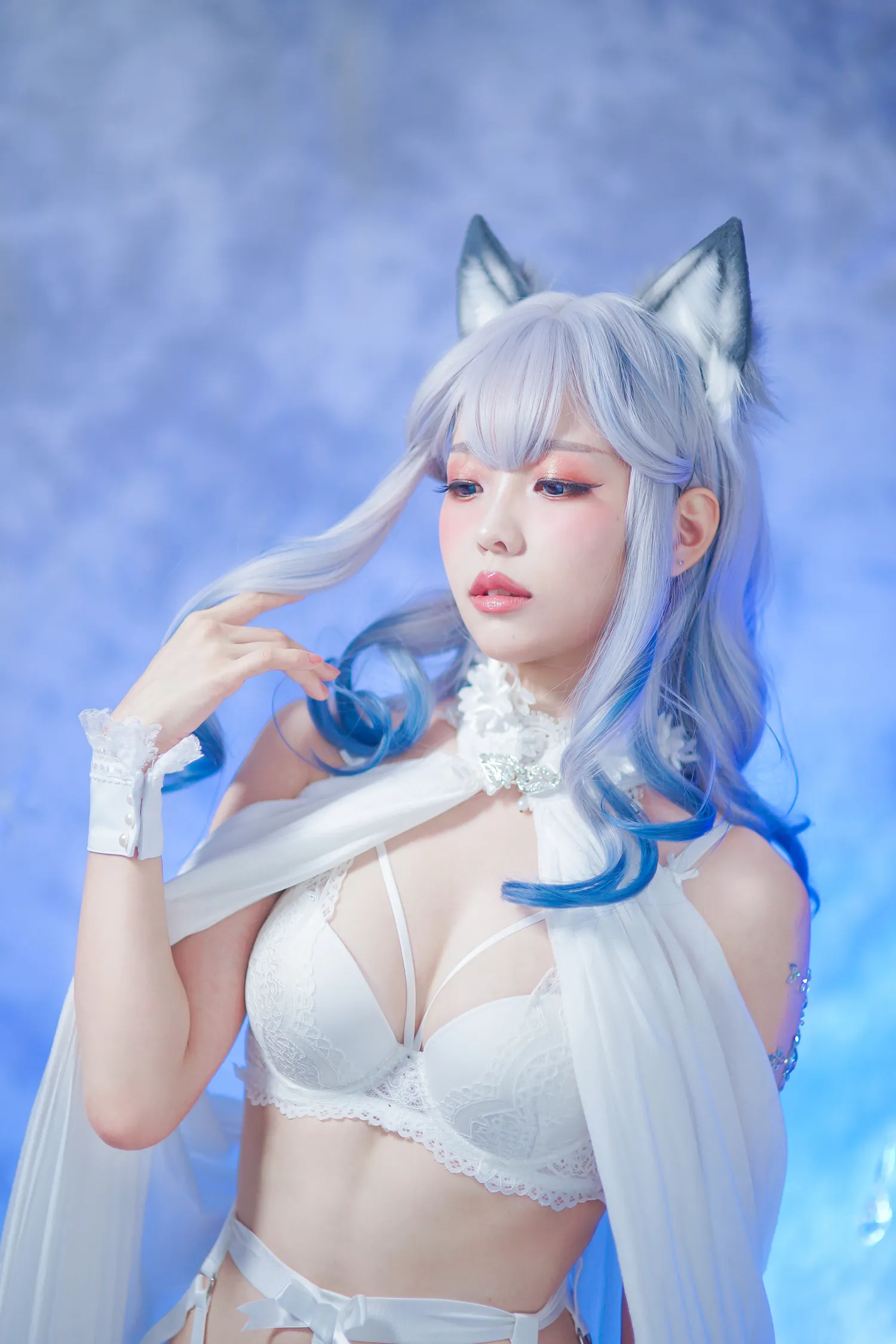 ElyEE子 NO.019 猫耳白丝带 NO.0000