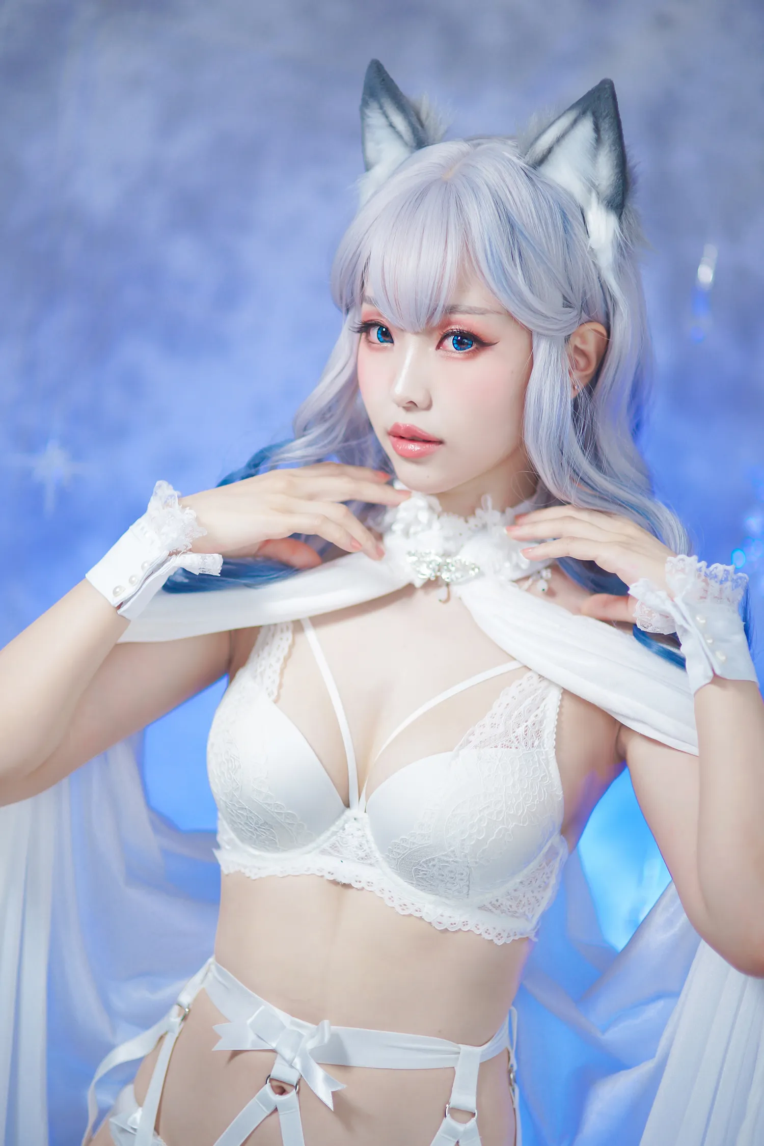 ElyEE子 NO.019 猫耳白丝带 NO.0000