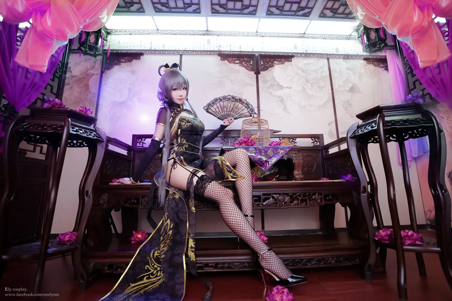 ElyEE子 NO.036 天依金丝雀旗袍 NO.0000