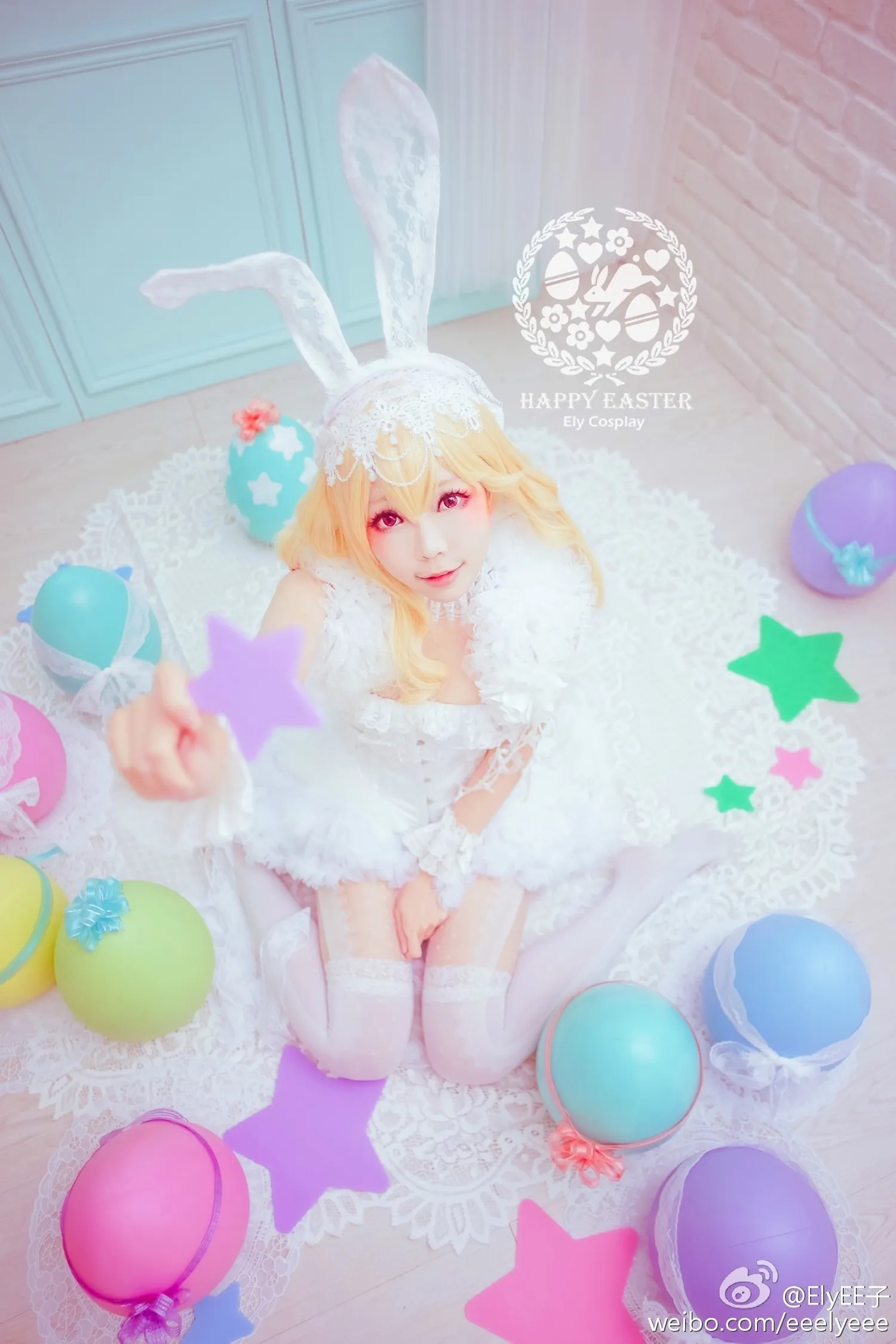 ElyEE子 NO.037 兔耳白礼服 NO.0000