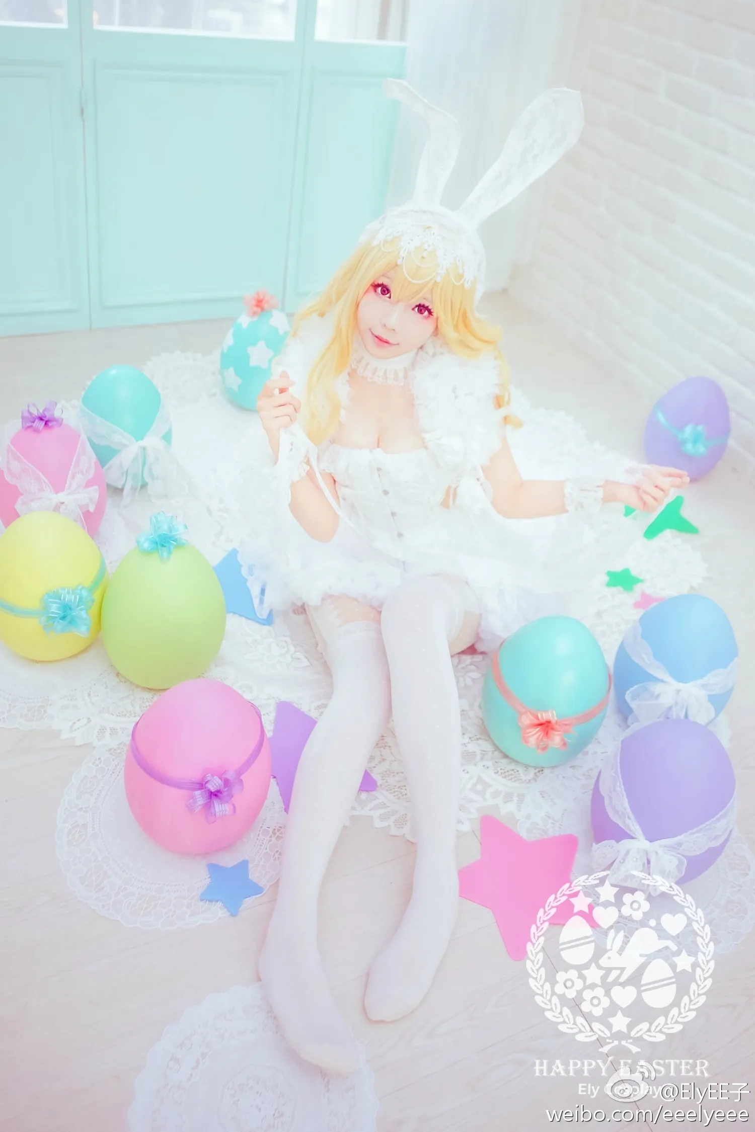 ElyEE子 NO.037 兔耳白礼服 NO.0000