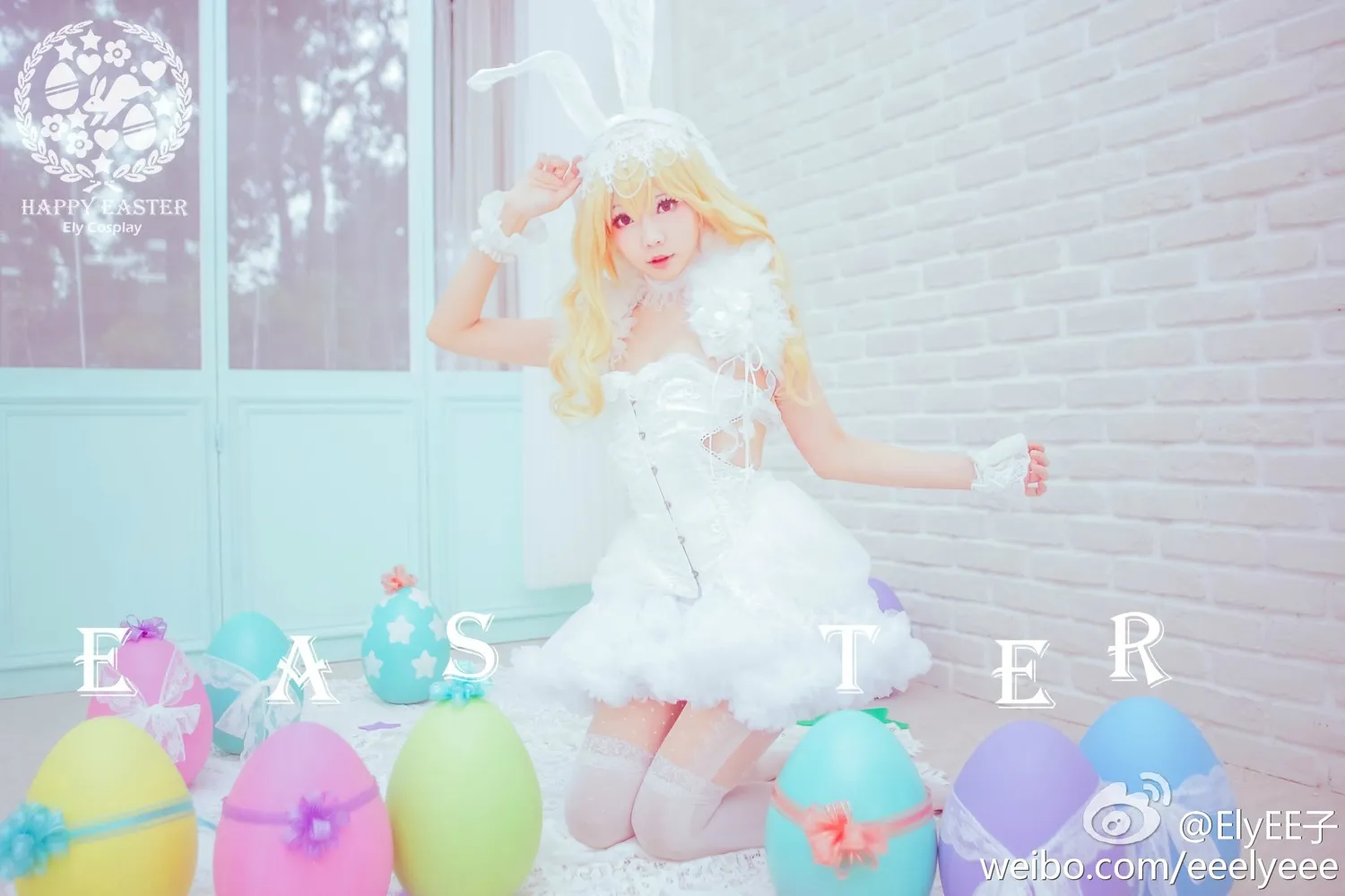 ElyEE子 NO.037 兔耳白礼服 NO.0000