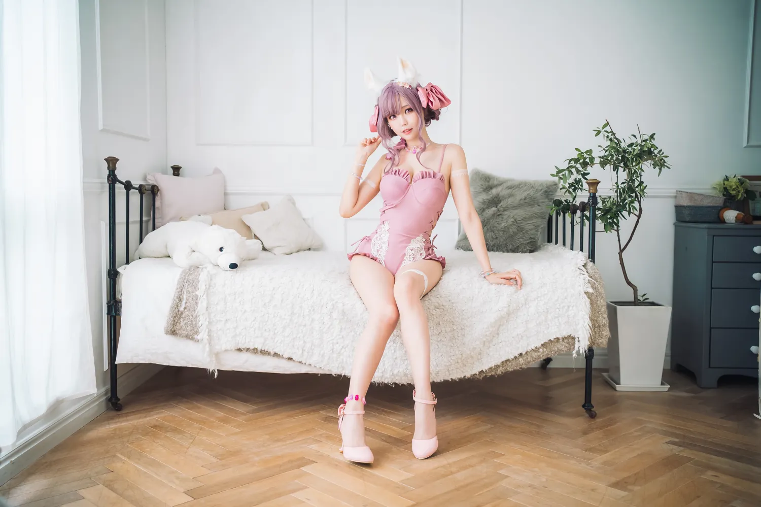 ElyEE子 NO.054 Fluffy Summer pink NO.0000
