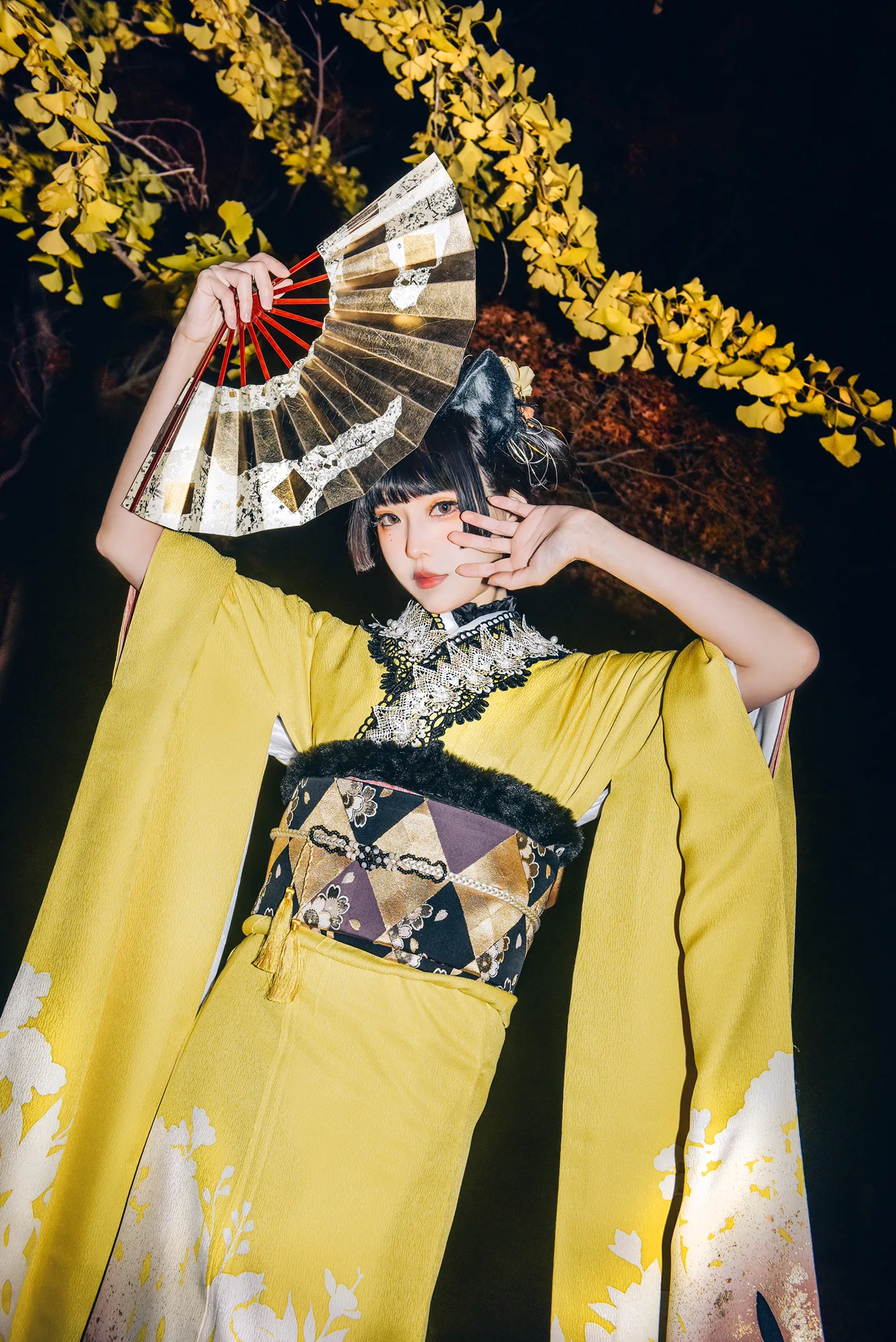 ElyEE子 NO.128_002 銀杏黑貓 NO.0000