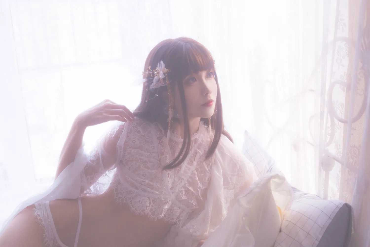 Sakiiii翎柒 NO.004 白色流云 NO.0000