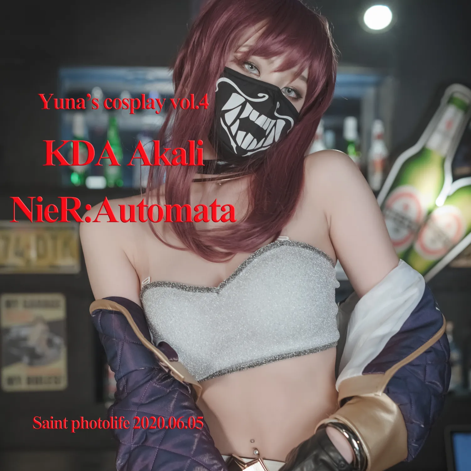 Yuna NO.018 [SAINT Photolife] KDA Akali & Nier Automata 2B NO.0000