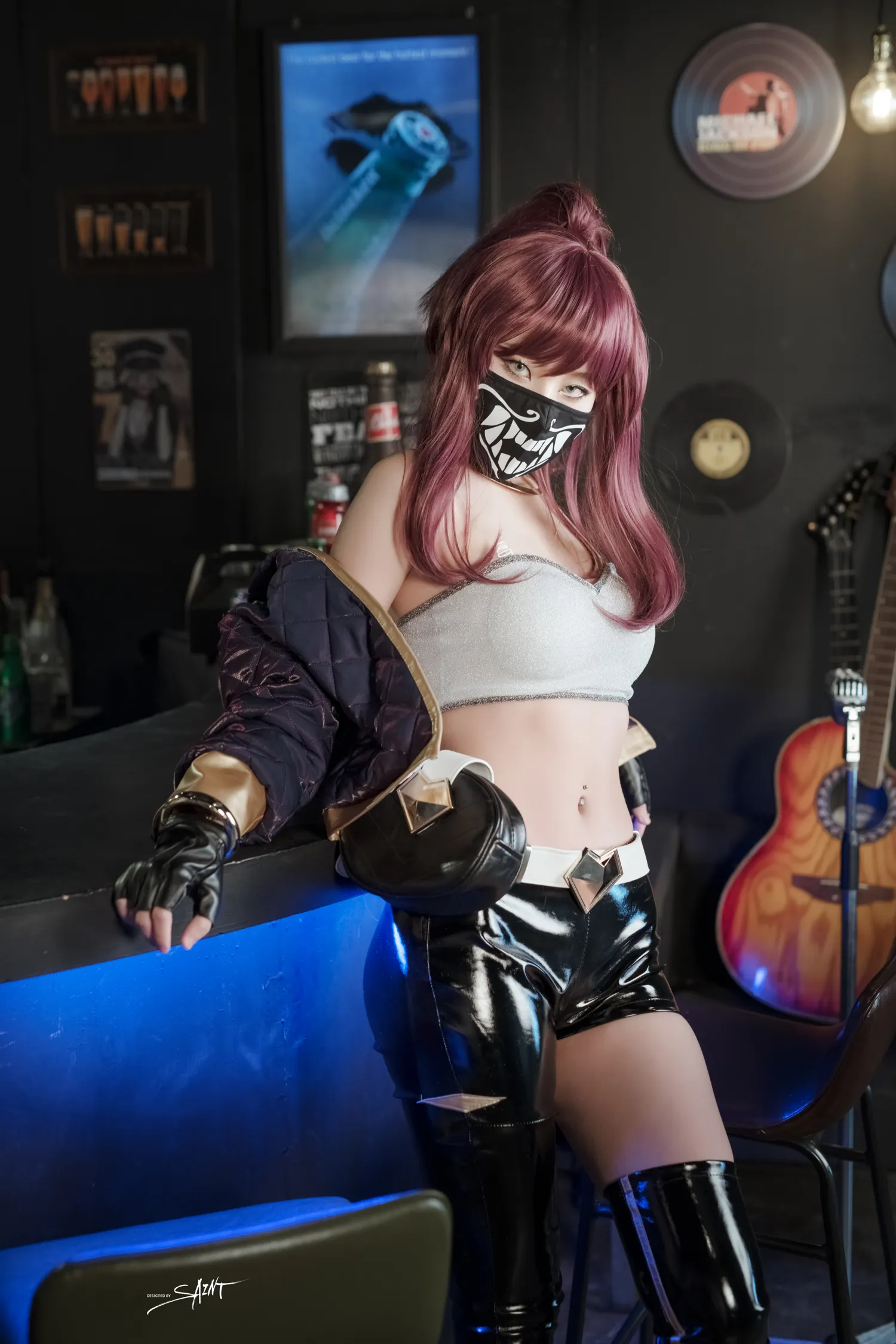 Yuna NO.018 [SAINT Photolife] KDA Akali & Nier Automata 2B NO.0000