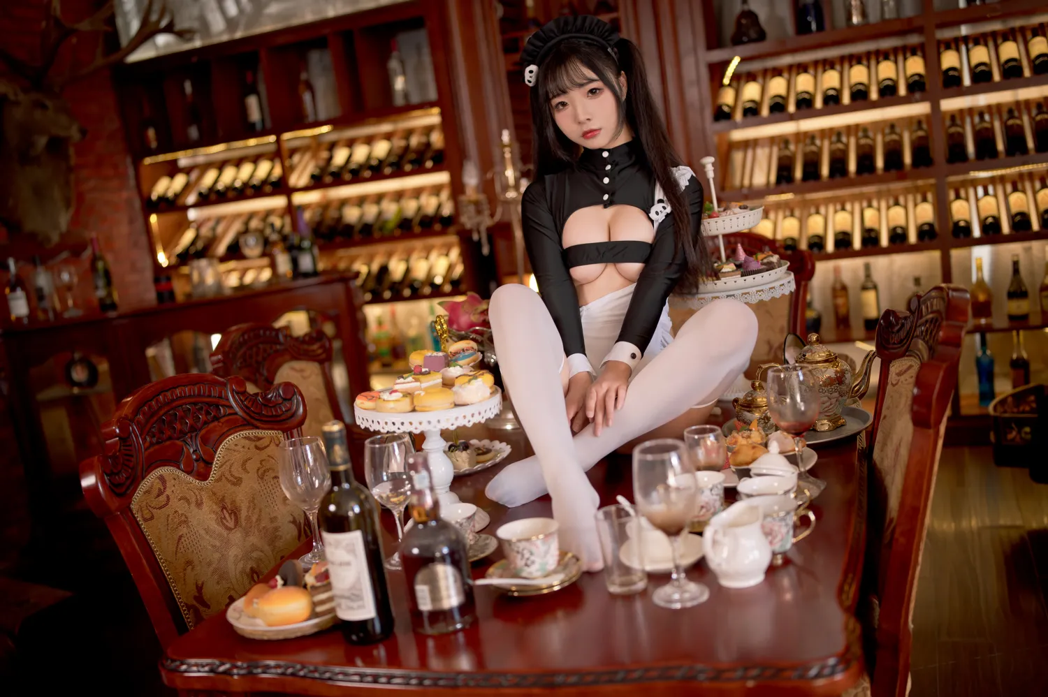 Yuuhui玉汇 NO.017 熊猫女仆 NO.0000