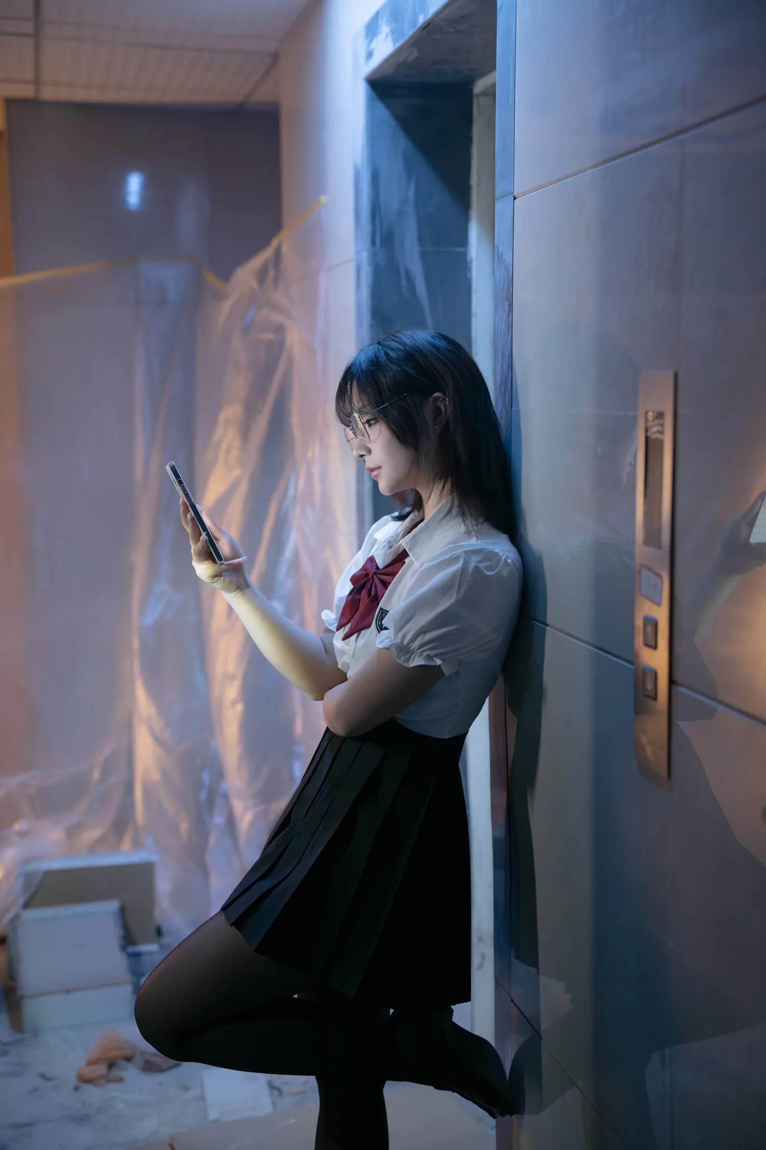 Yuuhui玉汇 NO.073 电梯间 尾行 NO.0000