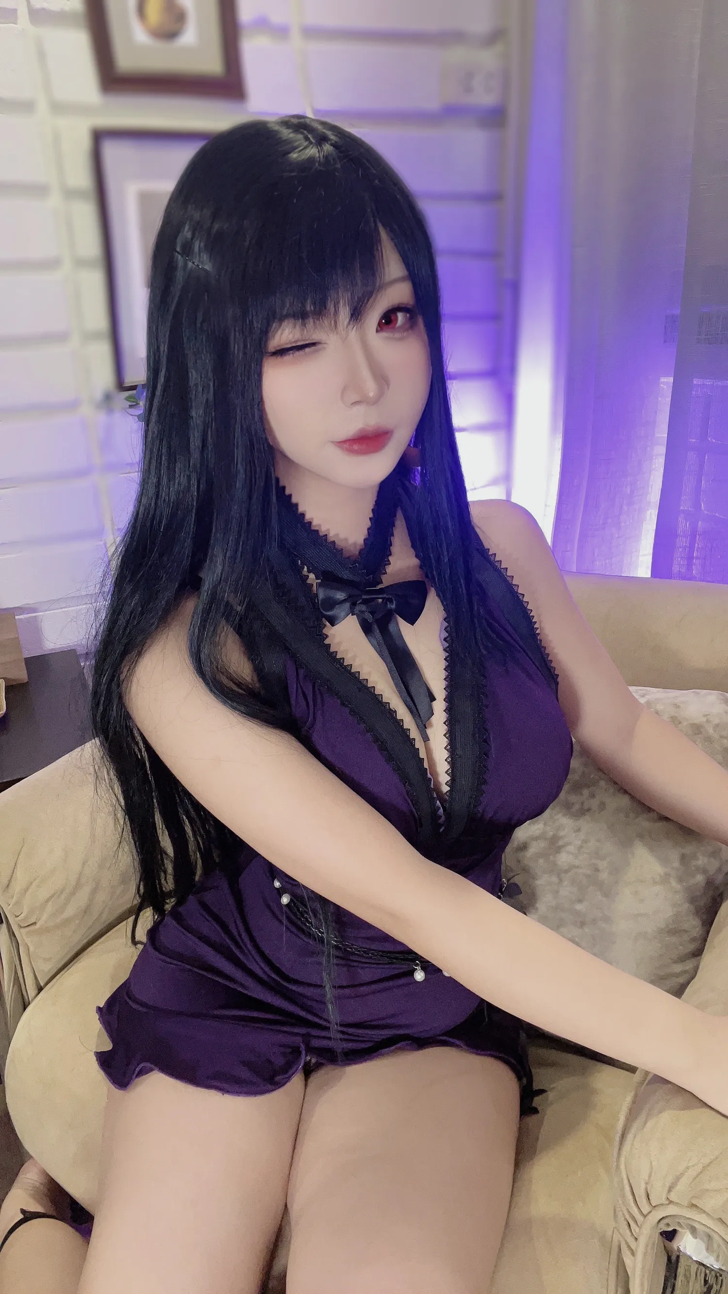Yuuhui玉汇 NO.076 蒂法连衣裙 NO.0000