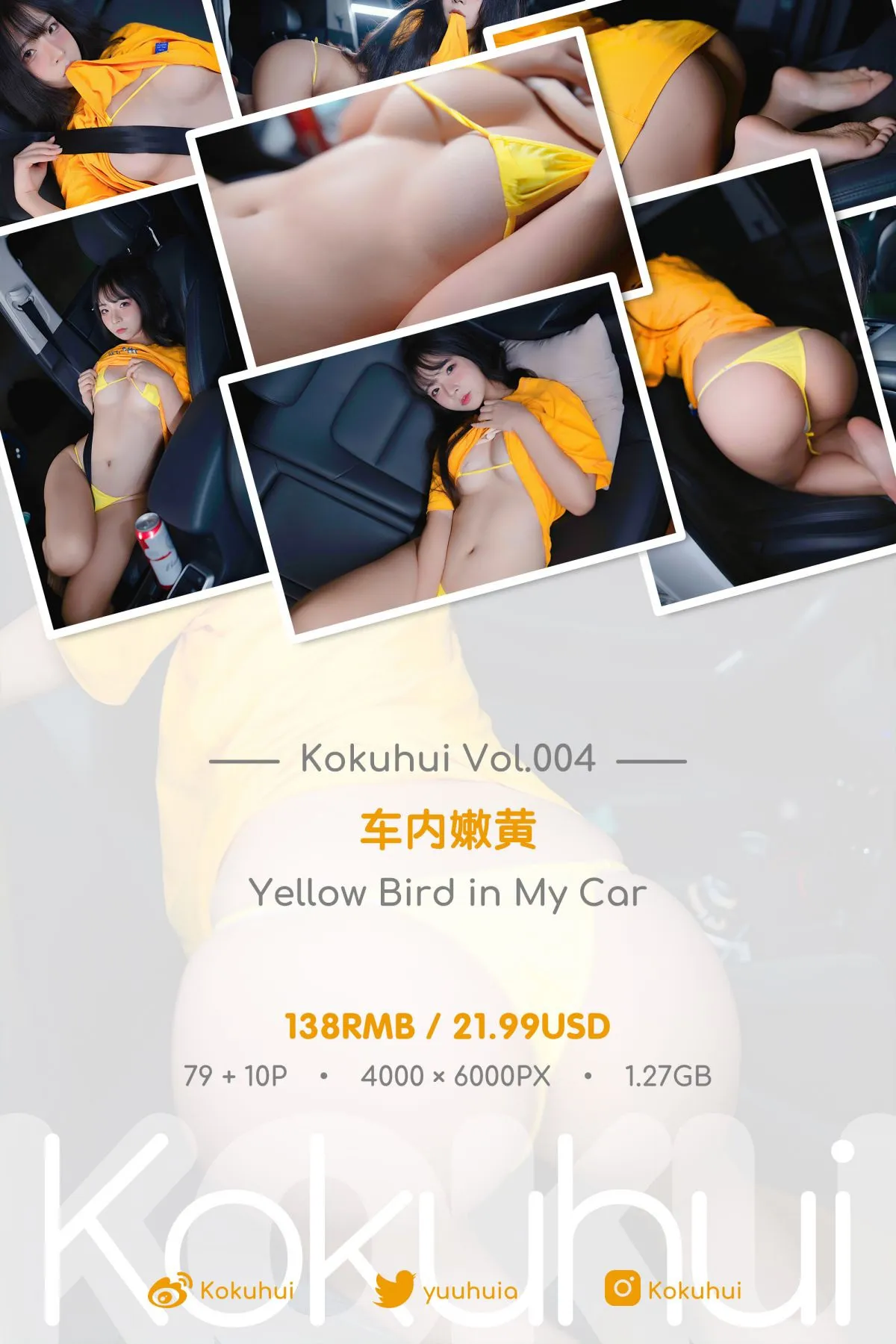 Yuuhui玉汇 NO.081 车内嫩黄 NO.0000