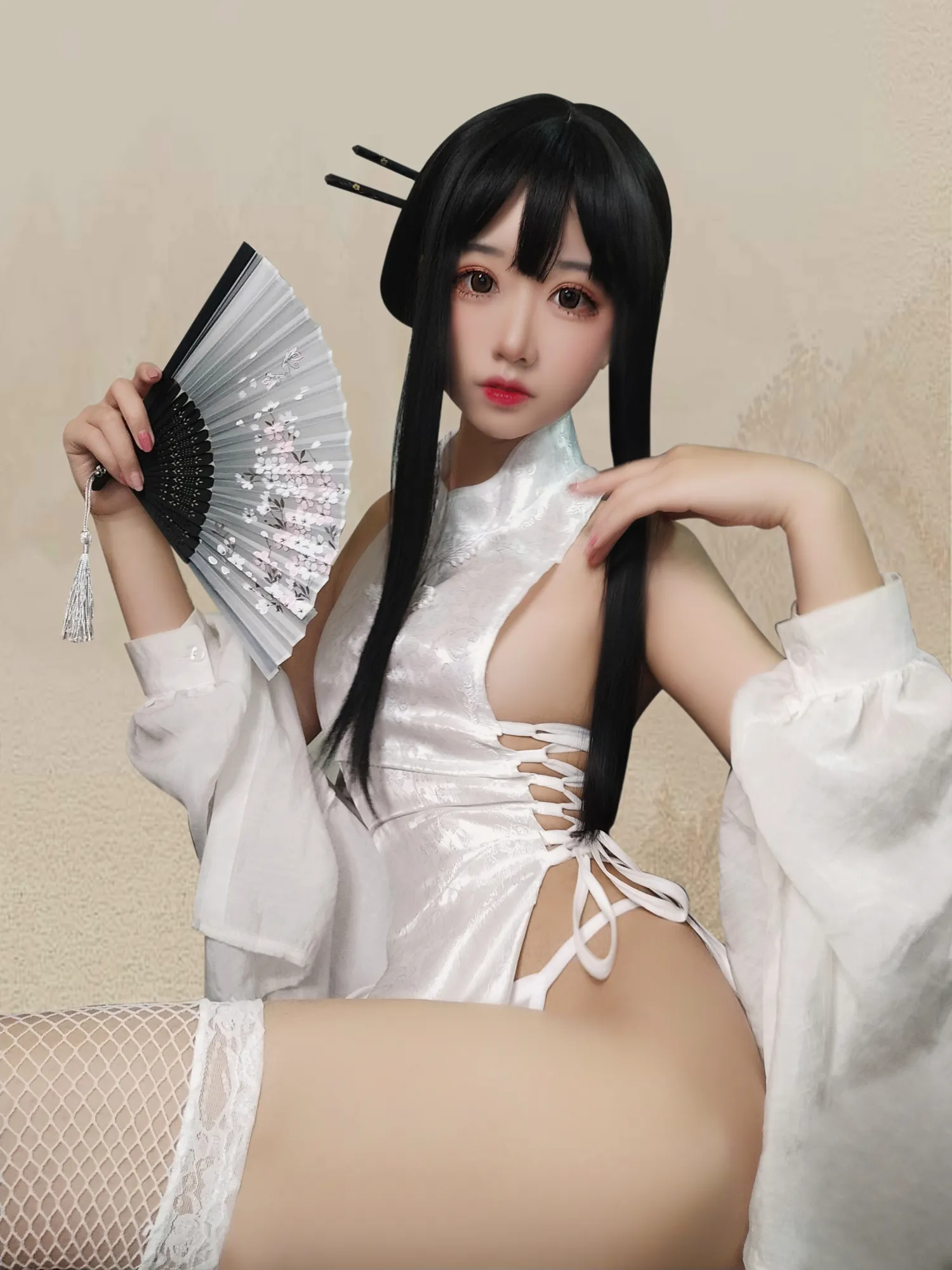 猫君君 NO.001 绑带旗袍 NO.0000