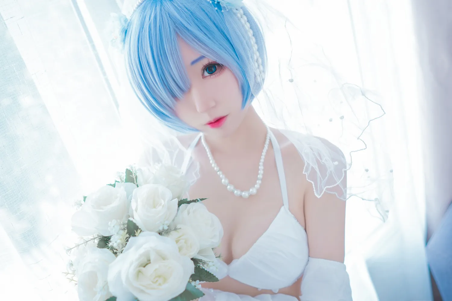 猫君君 NO.023 蕾姆内衣花嫁 NO.0000