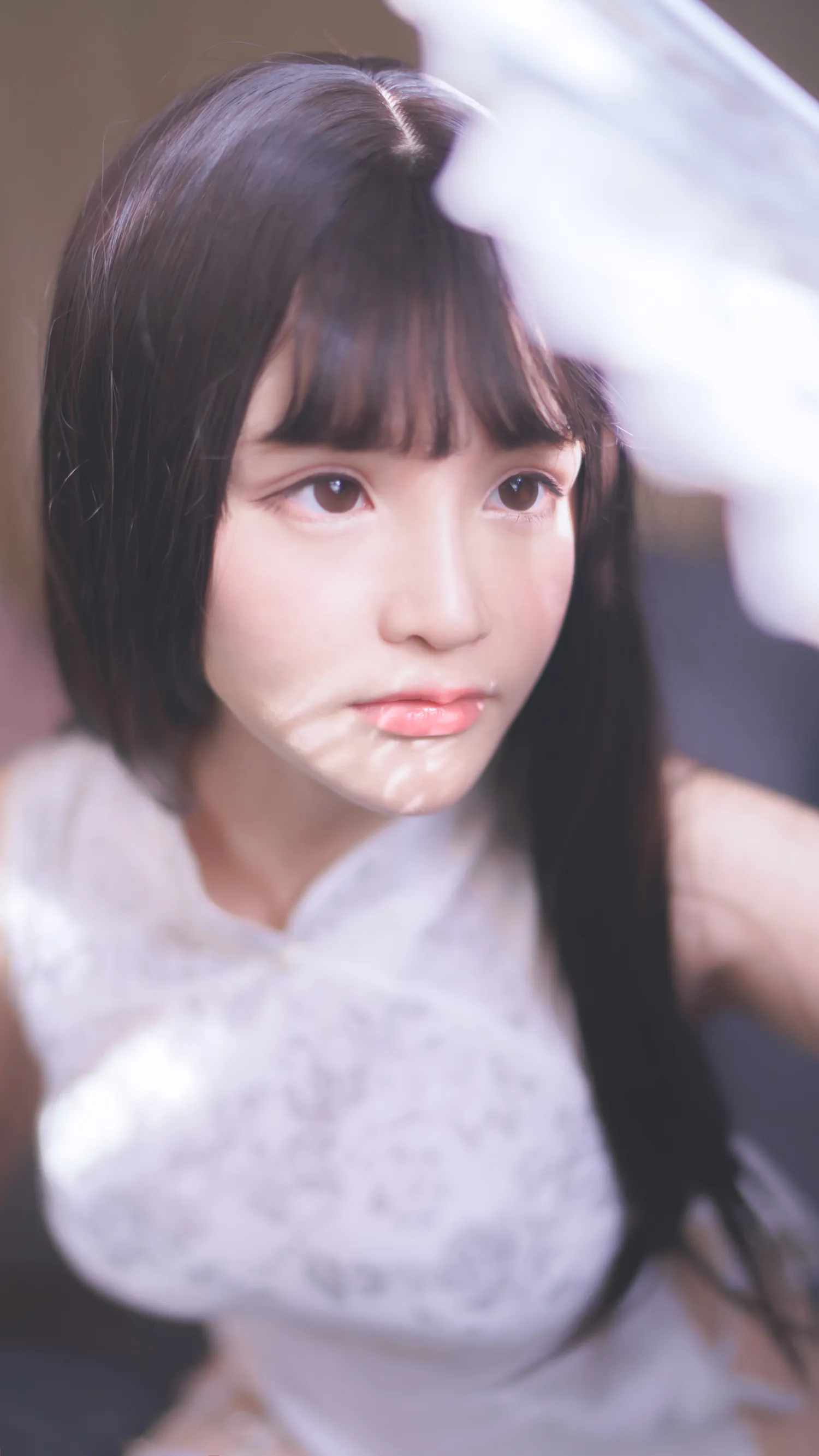 前羽 NO.005 白丝旗袍 NO.0000