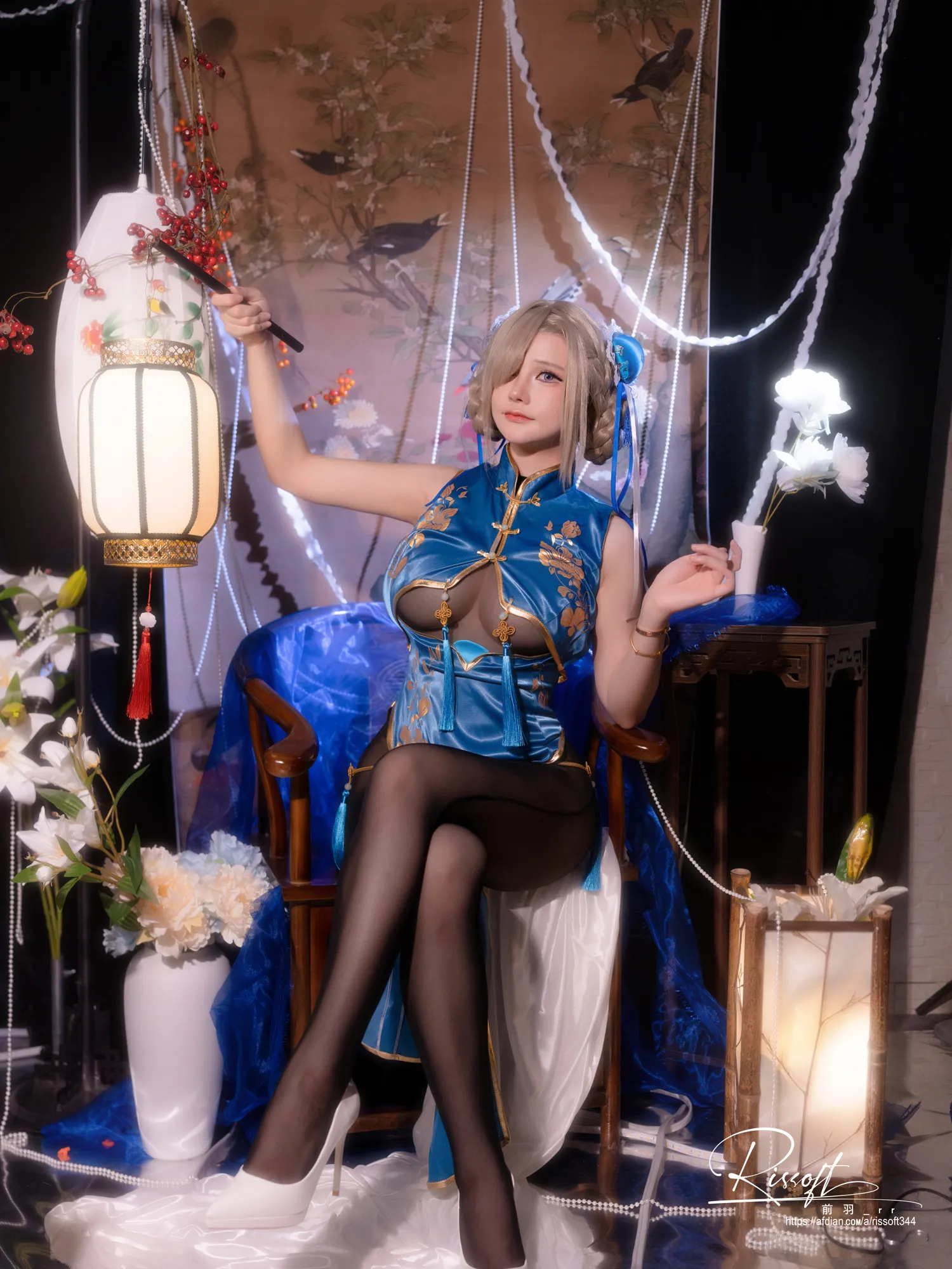 前羽 NO.017 明日奈同人旗袍 NO.0000