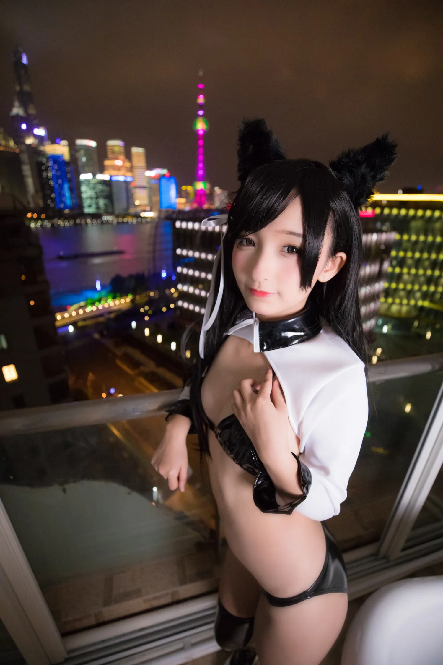 神楽坂真冬 NO.038 ATAGO LATEX VER (胶袜) NO.0000