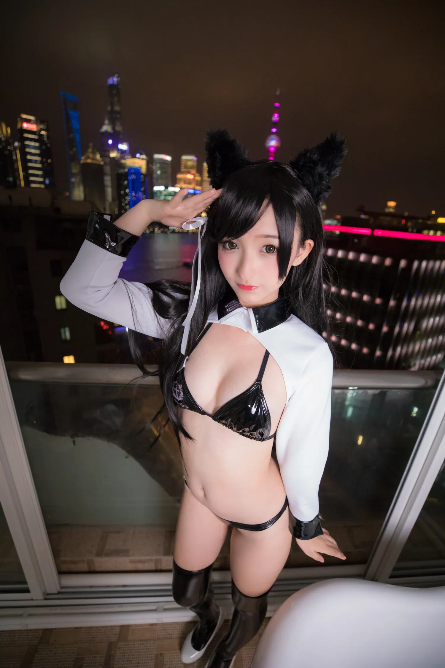 神楽坂真冬 NO.038 ATAGO LATEX VER (胶袜) NO.0000