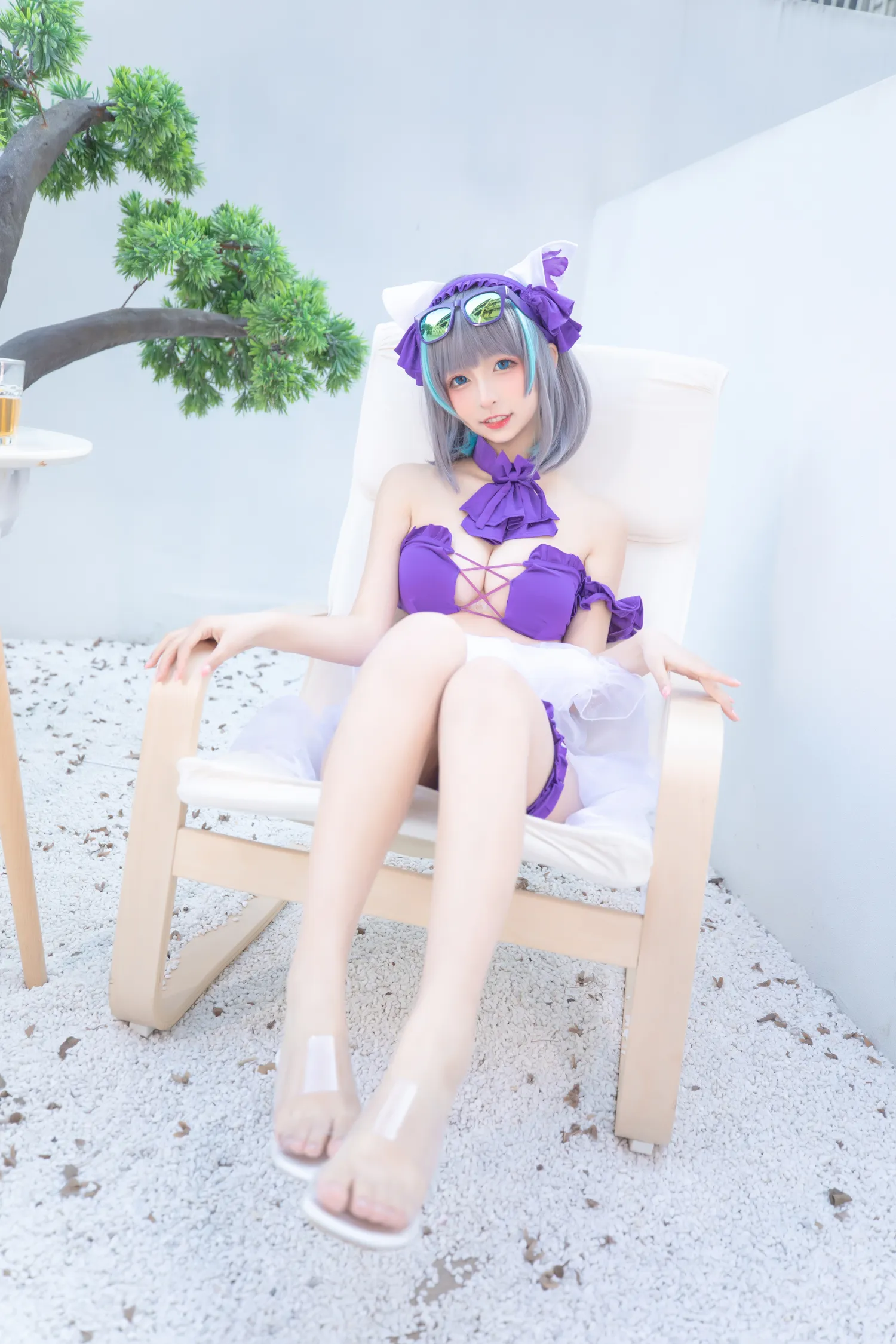 神楽坂真冬 NO.076 柴郡cos纯色庭院 NO.0000