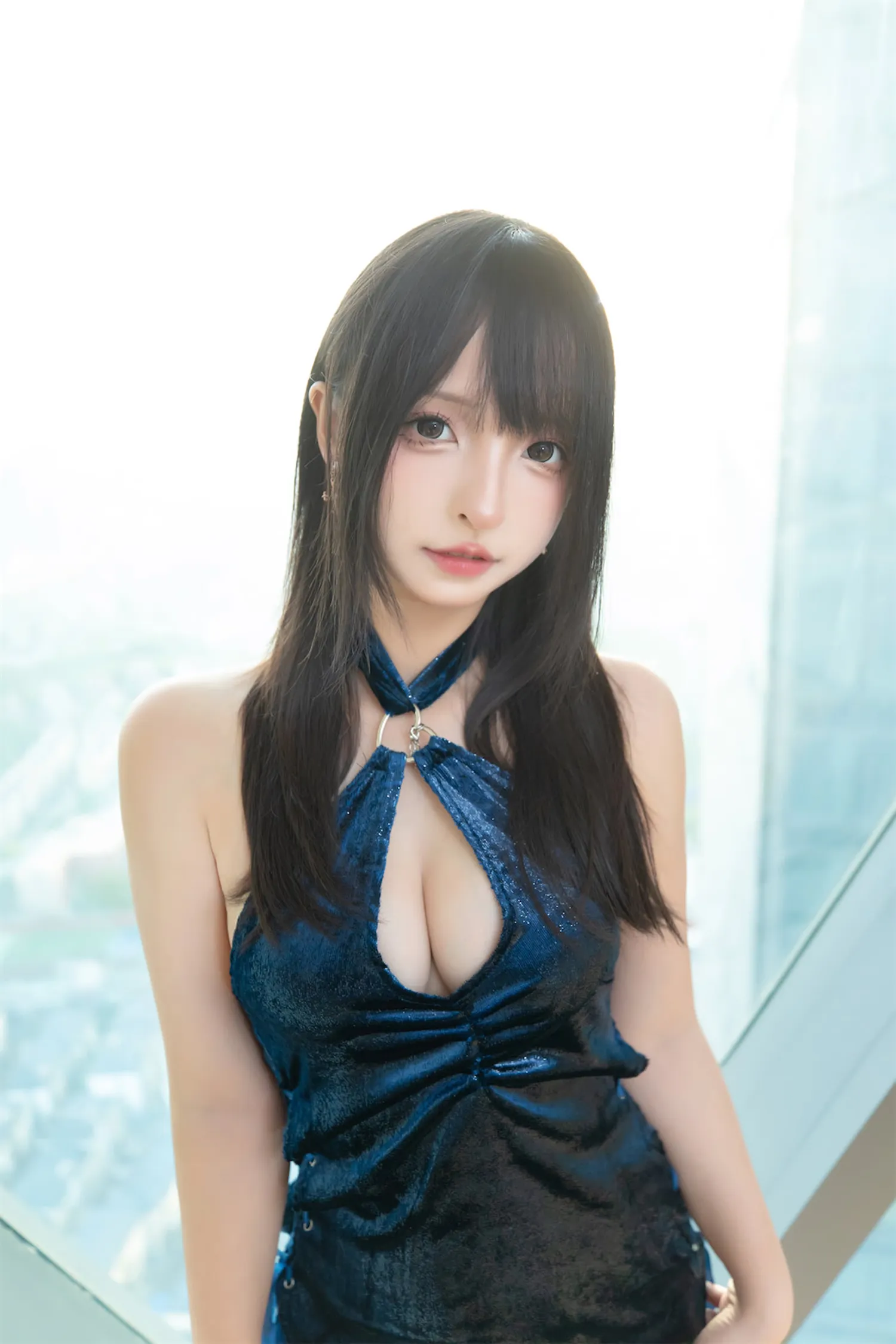 神楽坂真冬 NO.149 蓝衣旗袍 NO.0000