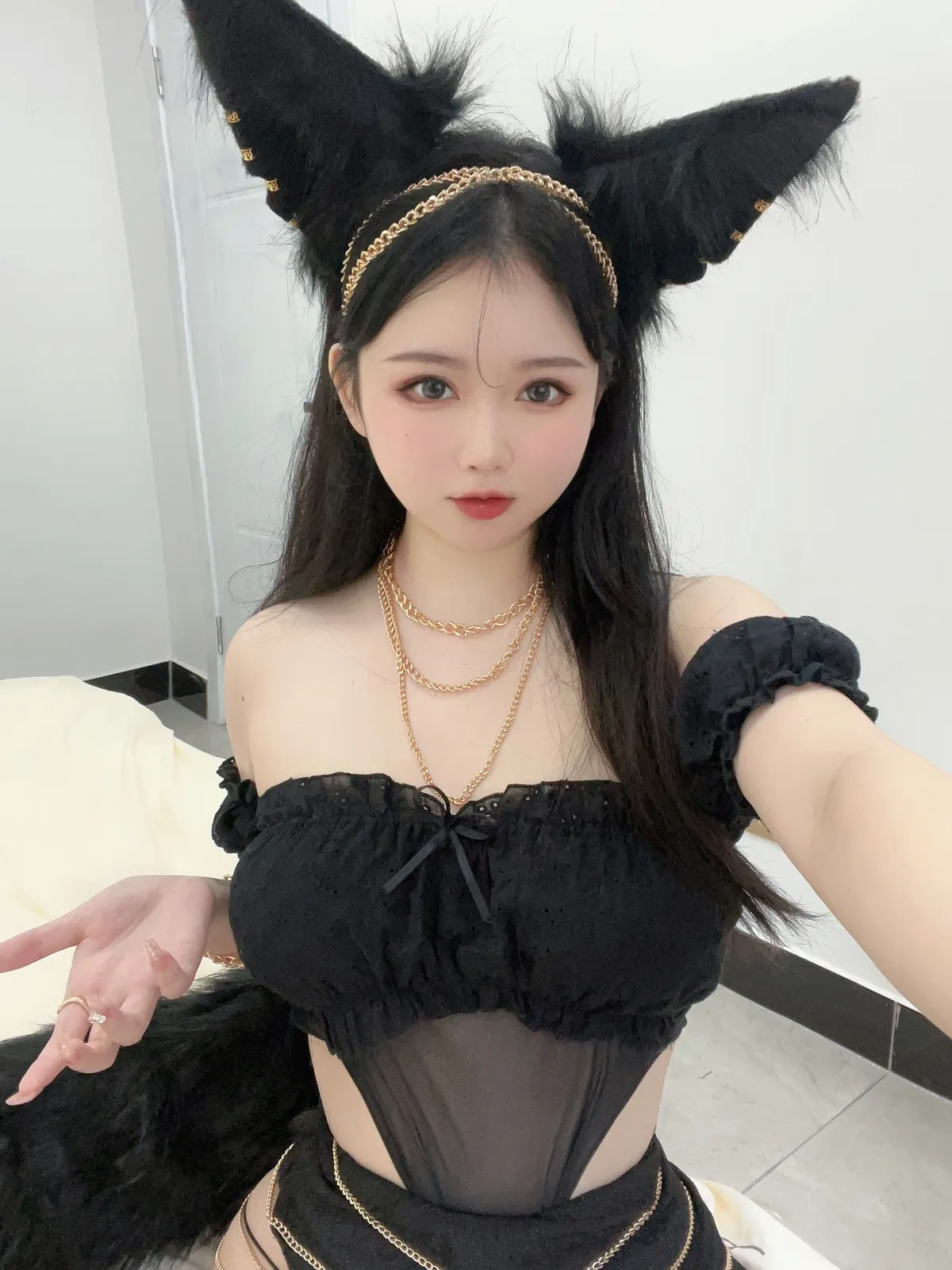是依酱吖 NO.077 黑狼 NO.0000