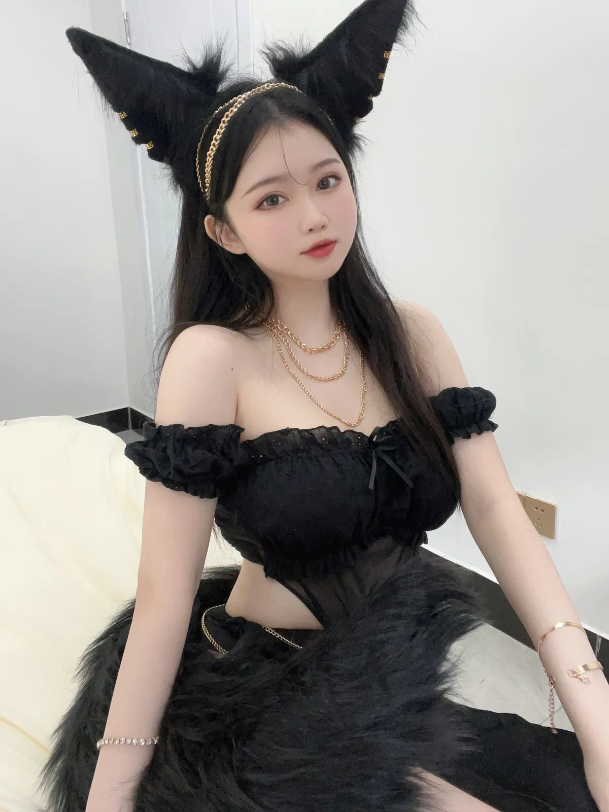 是依酱吖 NO.077 黑狼 NO.0000