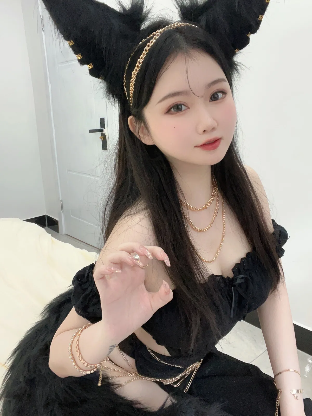 是依酱吖 NO.077 黑狼 NO.0000