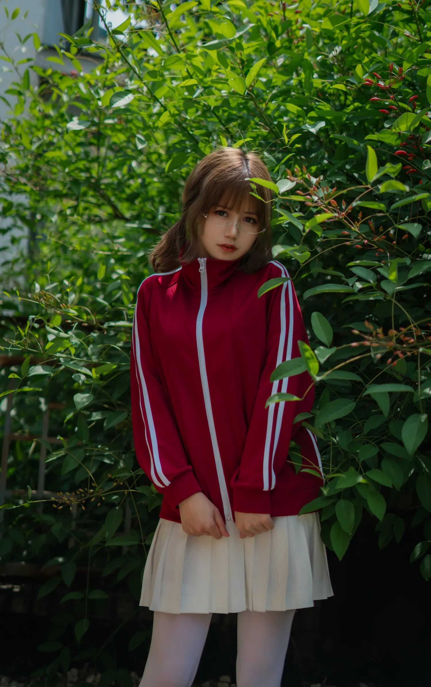 小仓千代w NO.004 红色体操服 NO.0000