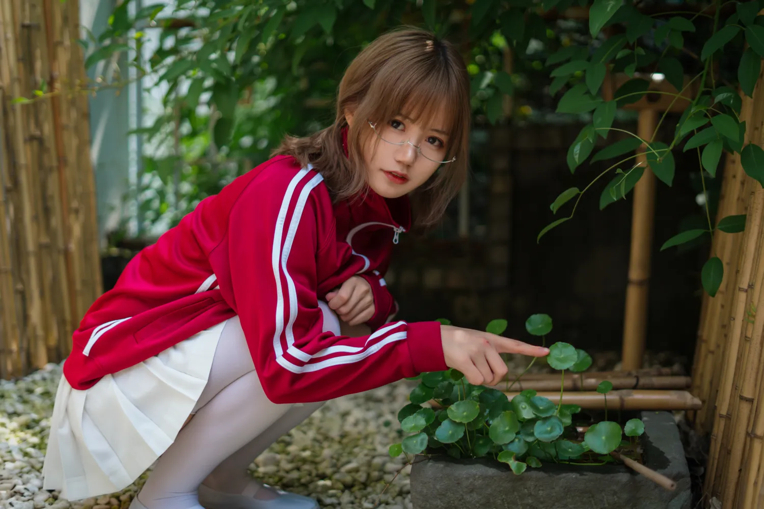 小仓千代w NO.004 红色体操服 NO.0000