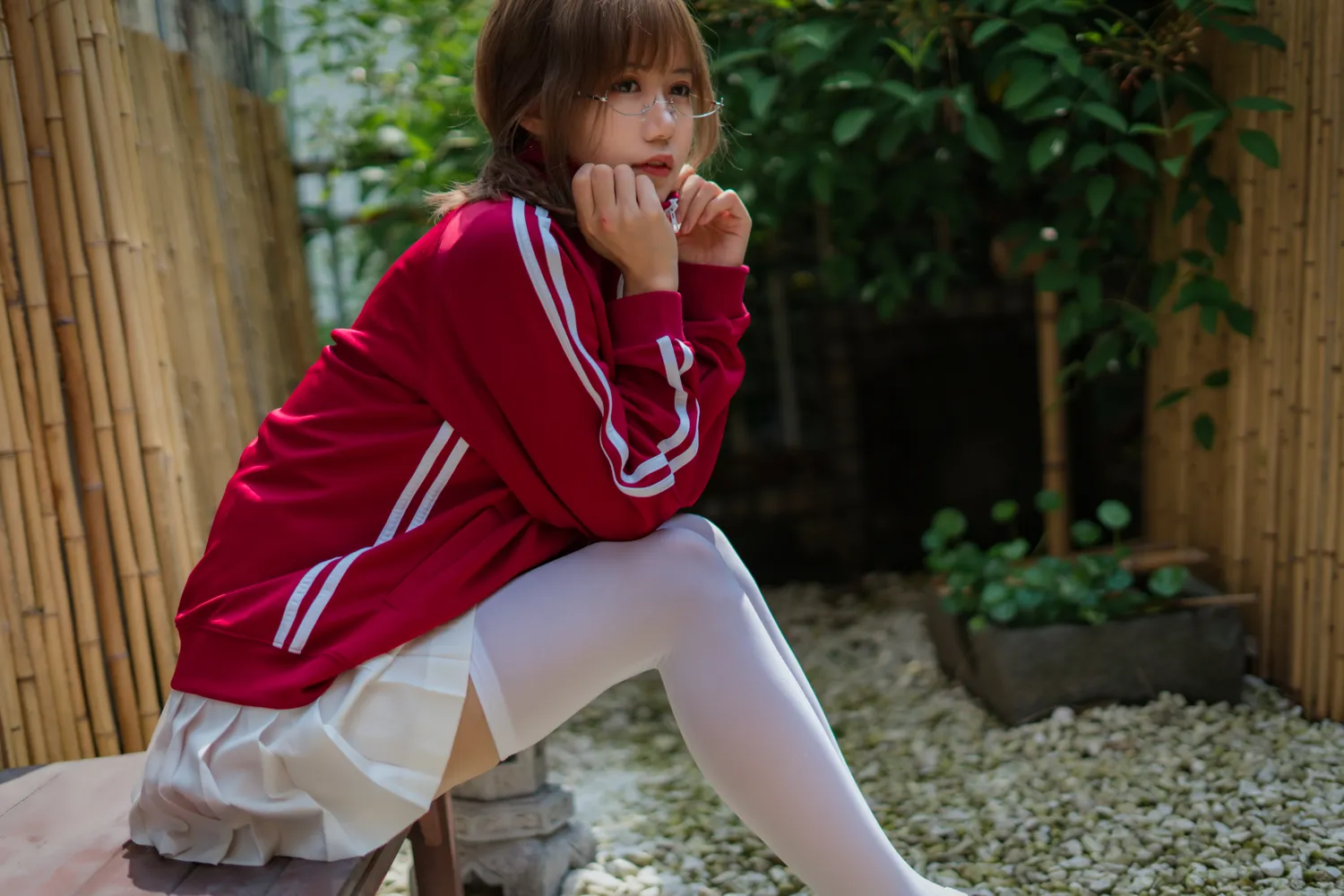小仓千代w NO.004 红色体操服 NO.0000