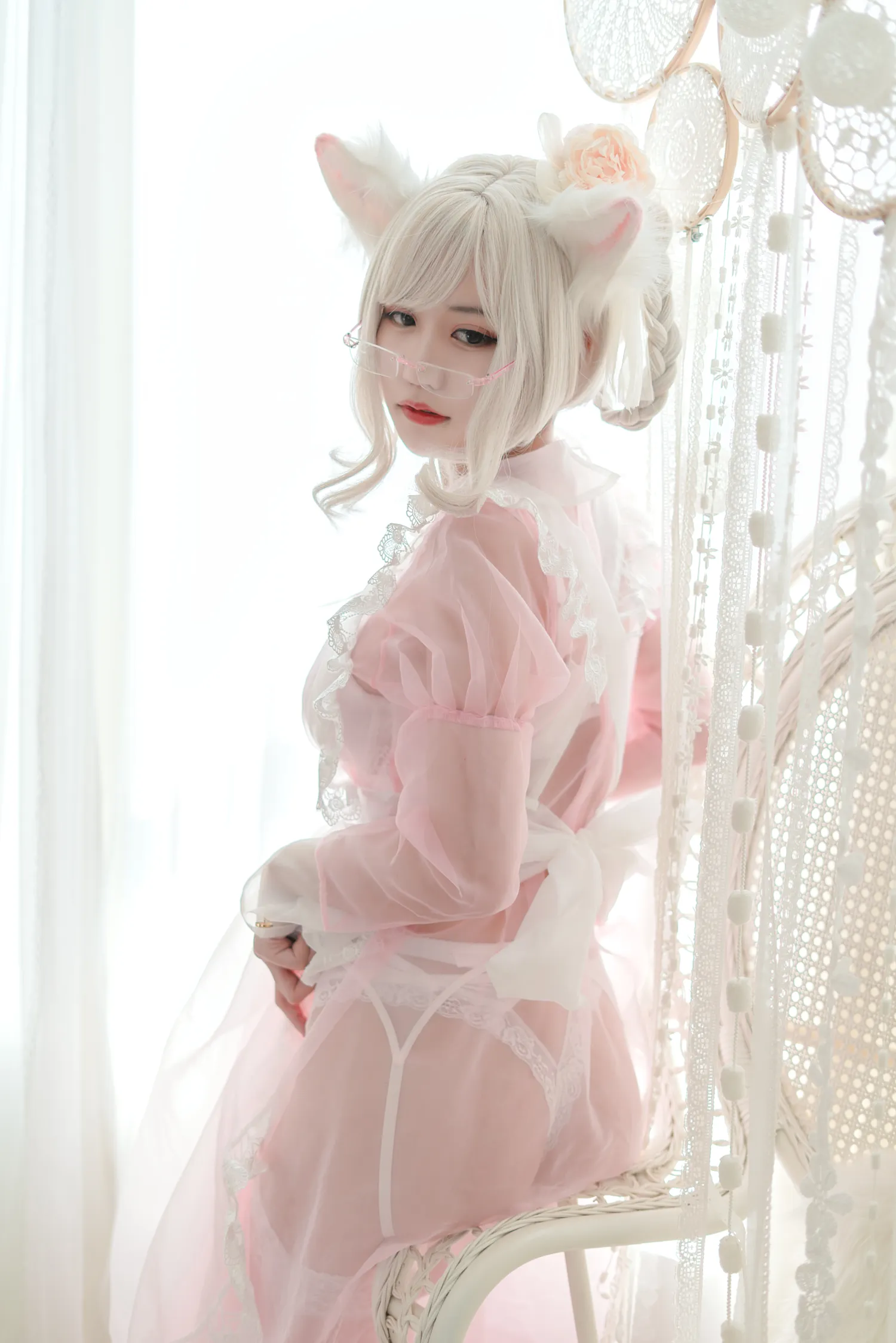 小仓千代w NO.007 透明女仆粉色 NO.0000