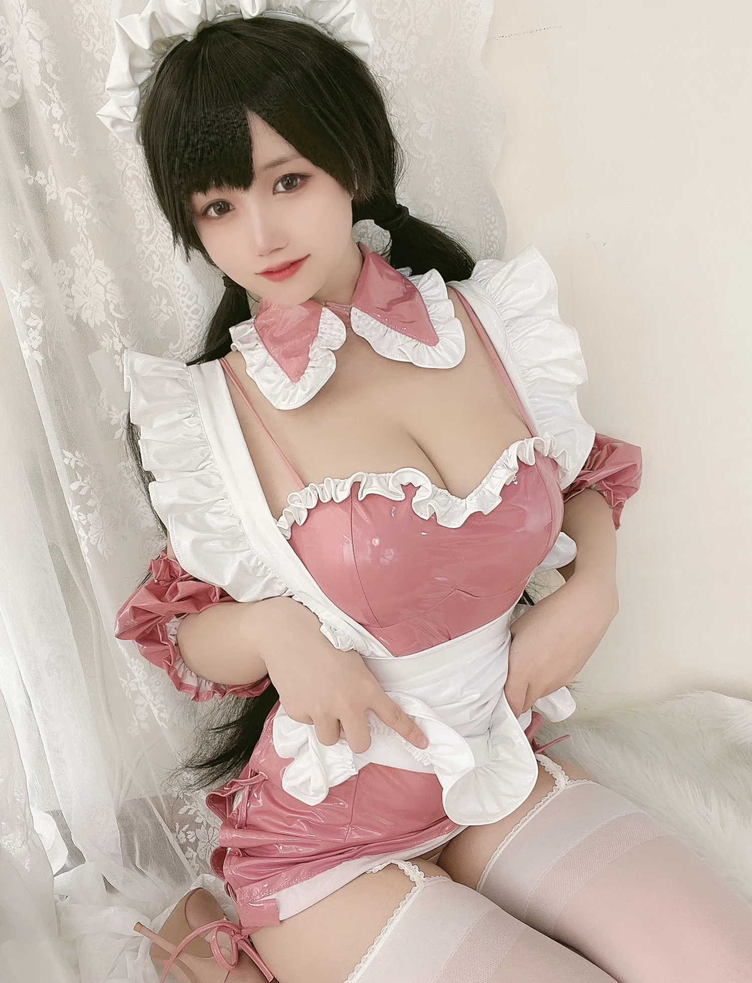 小仓千代w NO.014 粉色漆皮女仆 NO.0000