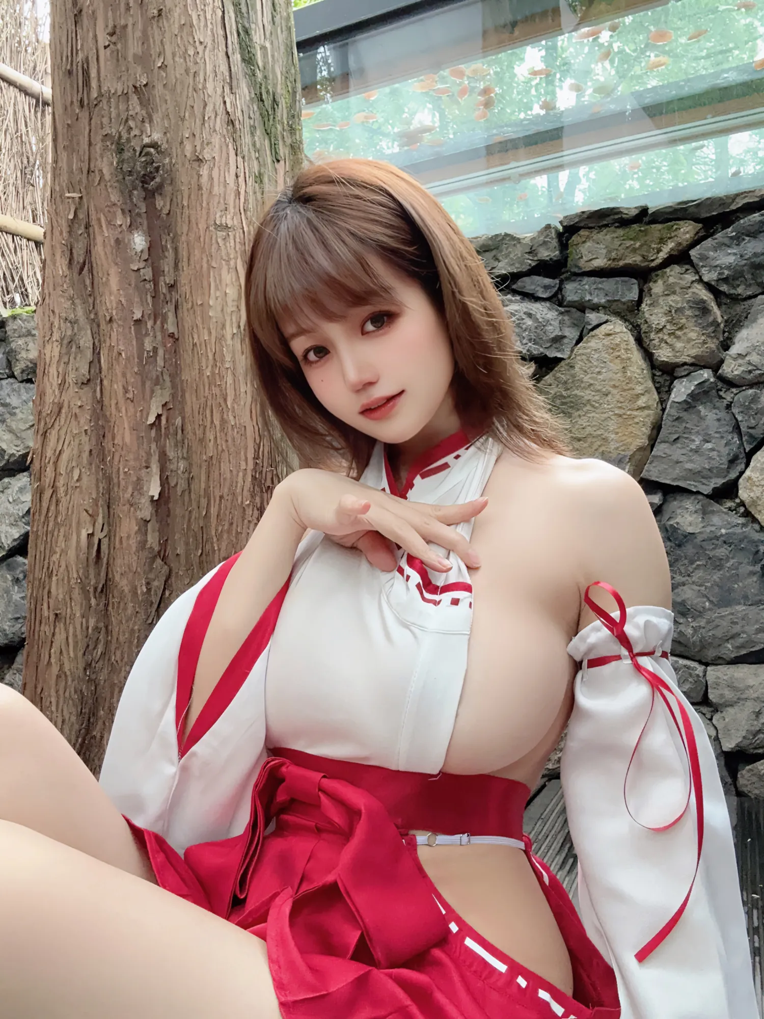 小仓千代 NO.040_001 巫女与汤池 NO.0000