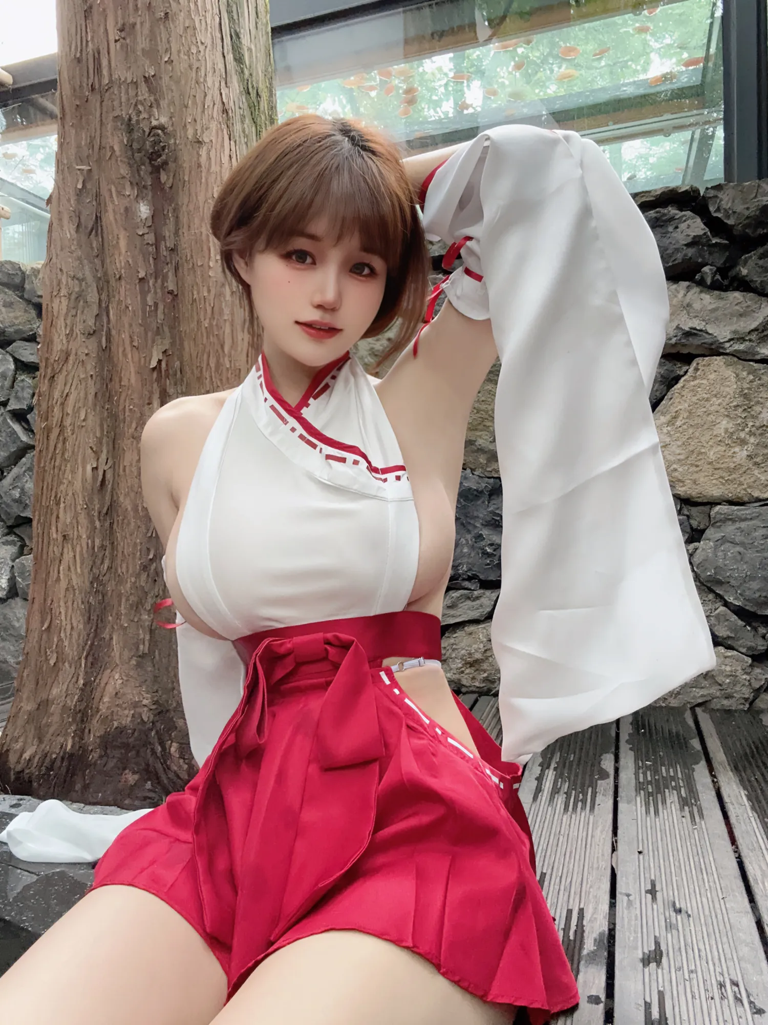 小仓千代 NO.040_001 巫女与汤池 NO.0000