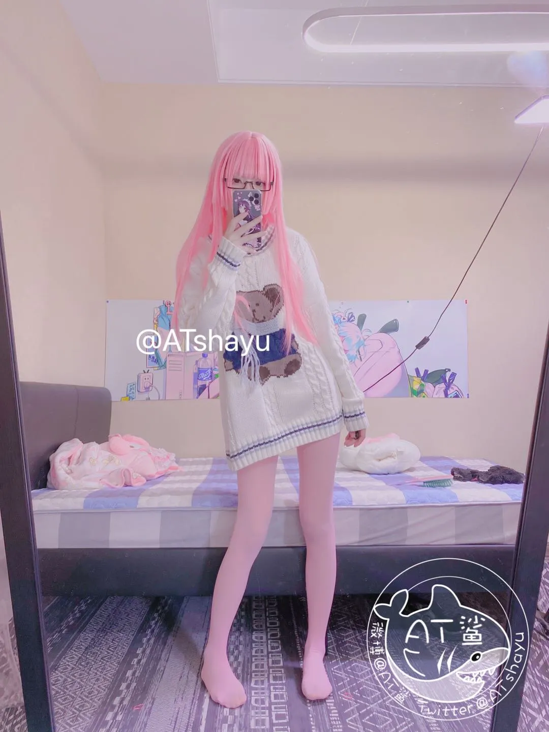 AT鲨 NO.002 粉色 NO.0000