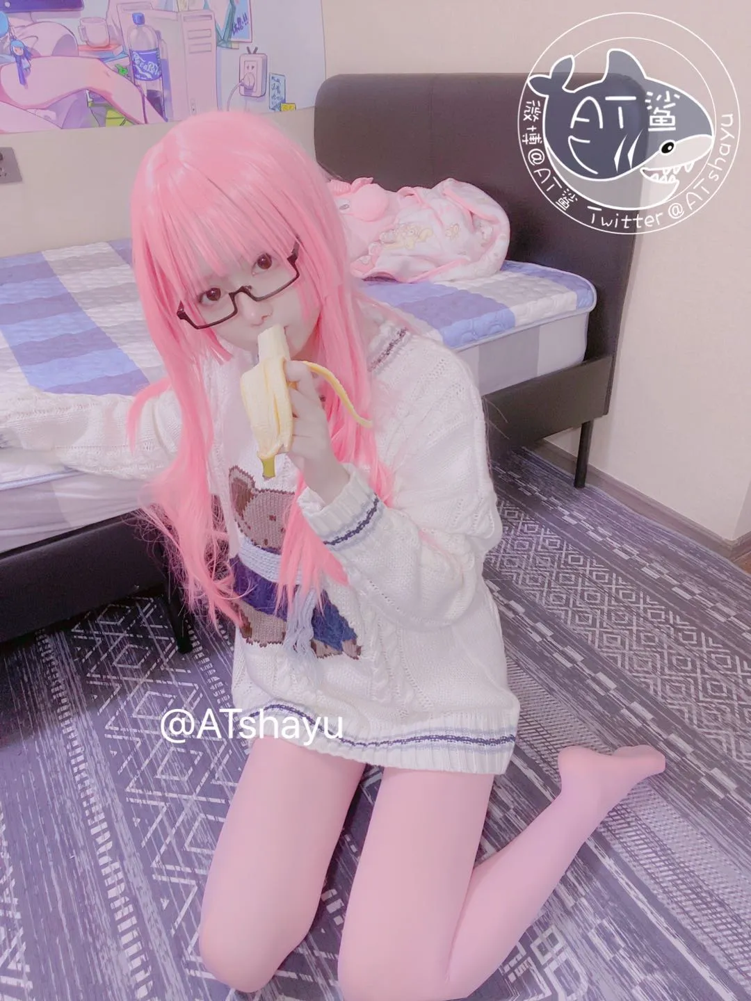 AT鲨 NO.002 粉色 NO.0000