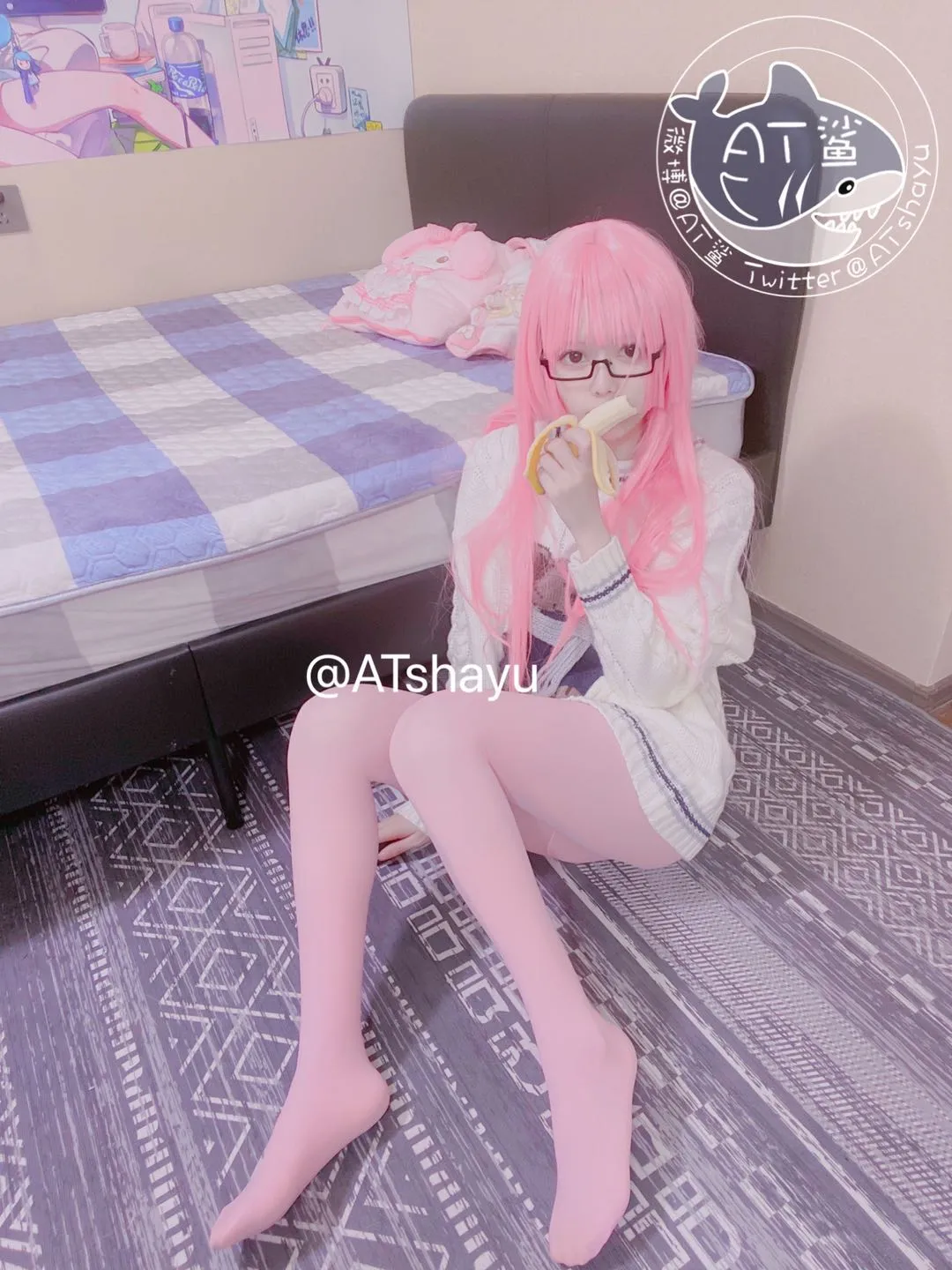 AT鲨 NO.002 粉色 NO.0000