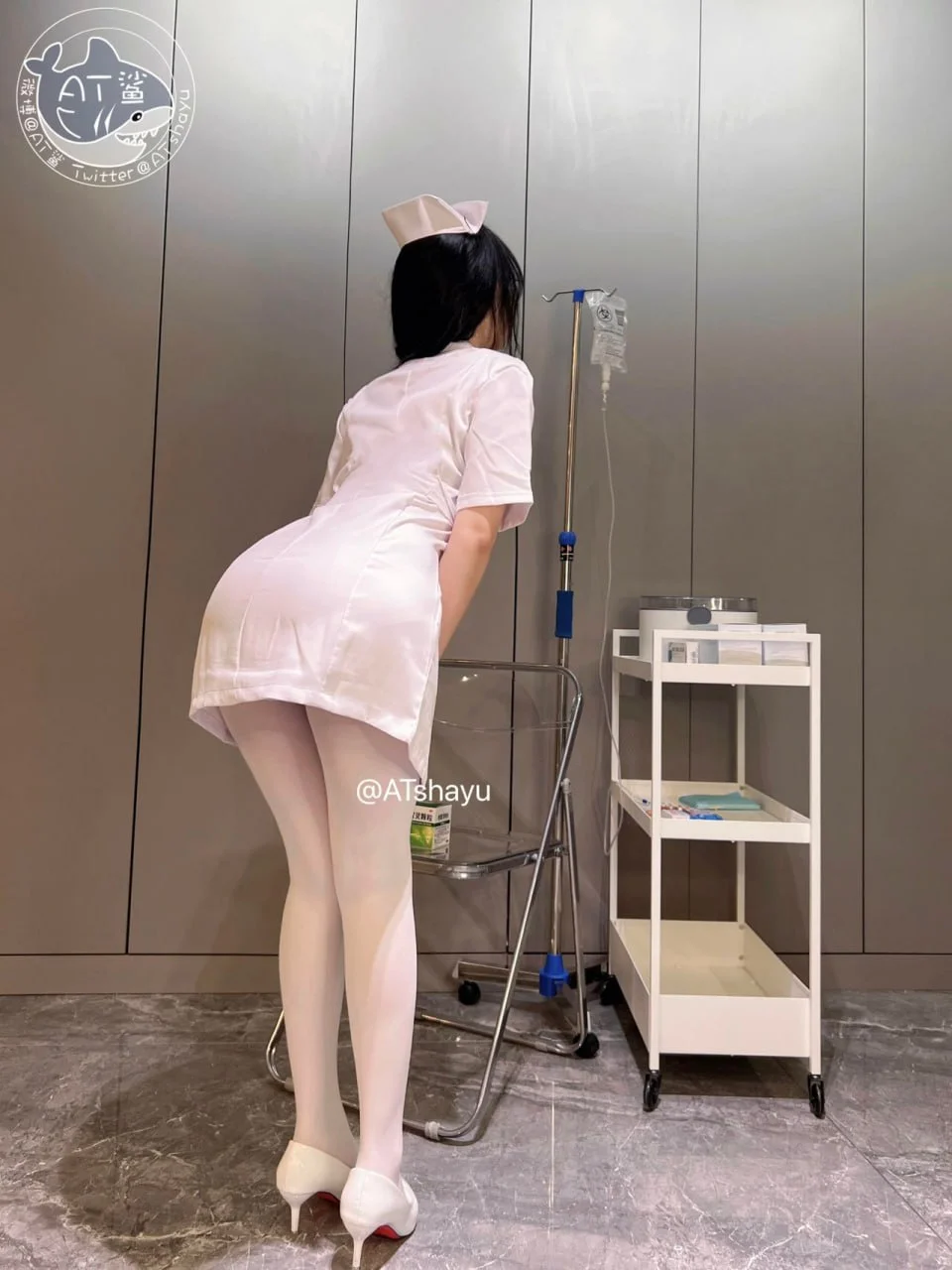 AT鲨 NO.066 白丝护士-团子研究社