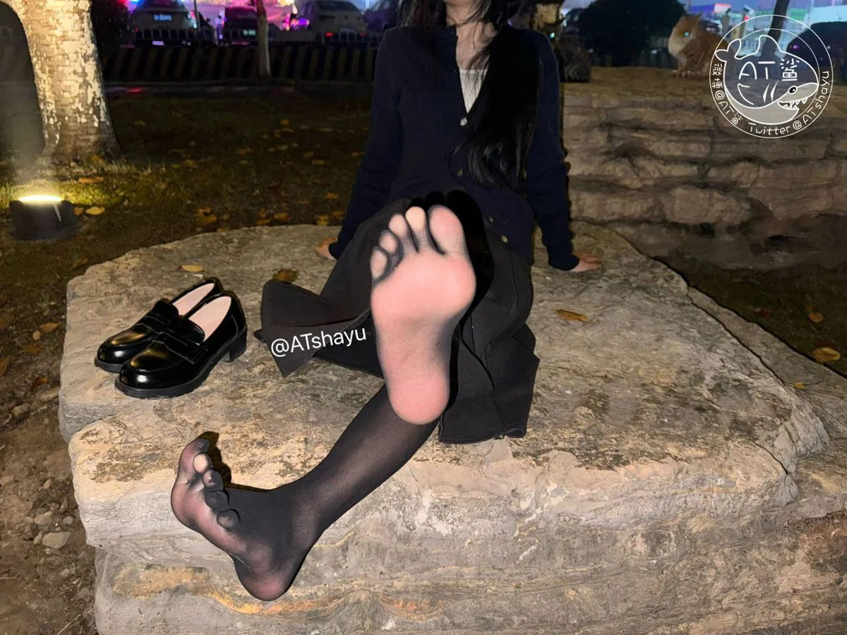 AT鲨 NO.092 户外五指黑丝 NO.0000