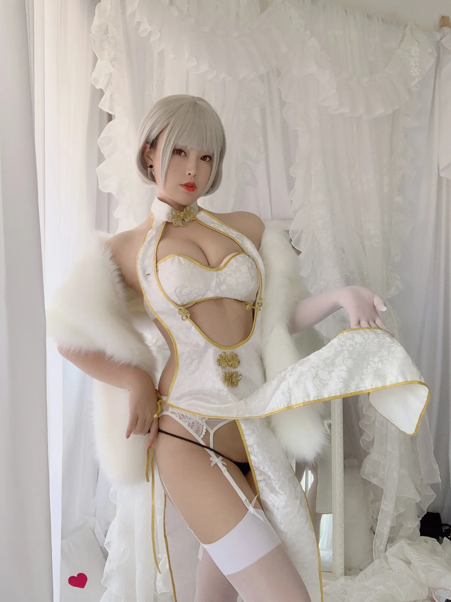 白烨 NO.003 白旗袍 NO.0000
