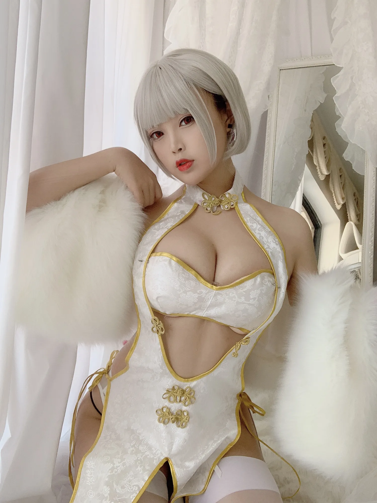 白烨 NO.003 白旗袍 NO.0000