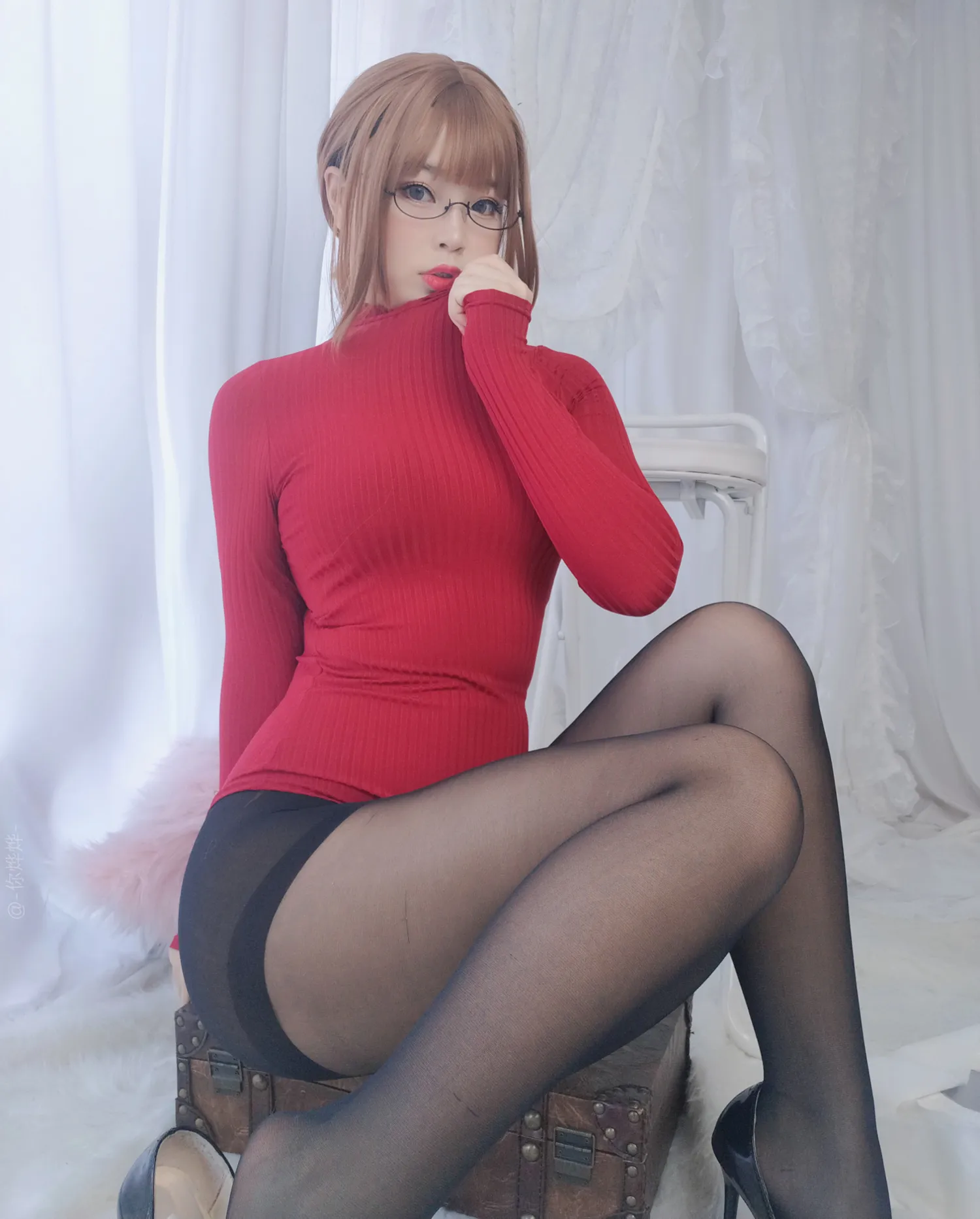 白烨 NO.005 毛衣套装 NO.0000