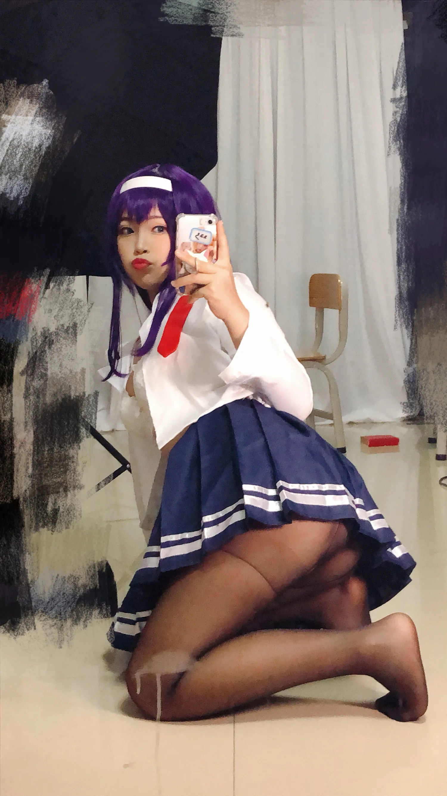 白烨 NO.020 学姐校服自拍 NO.0000